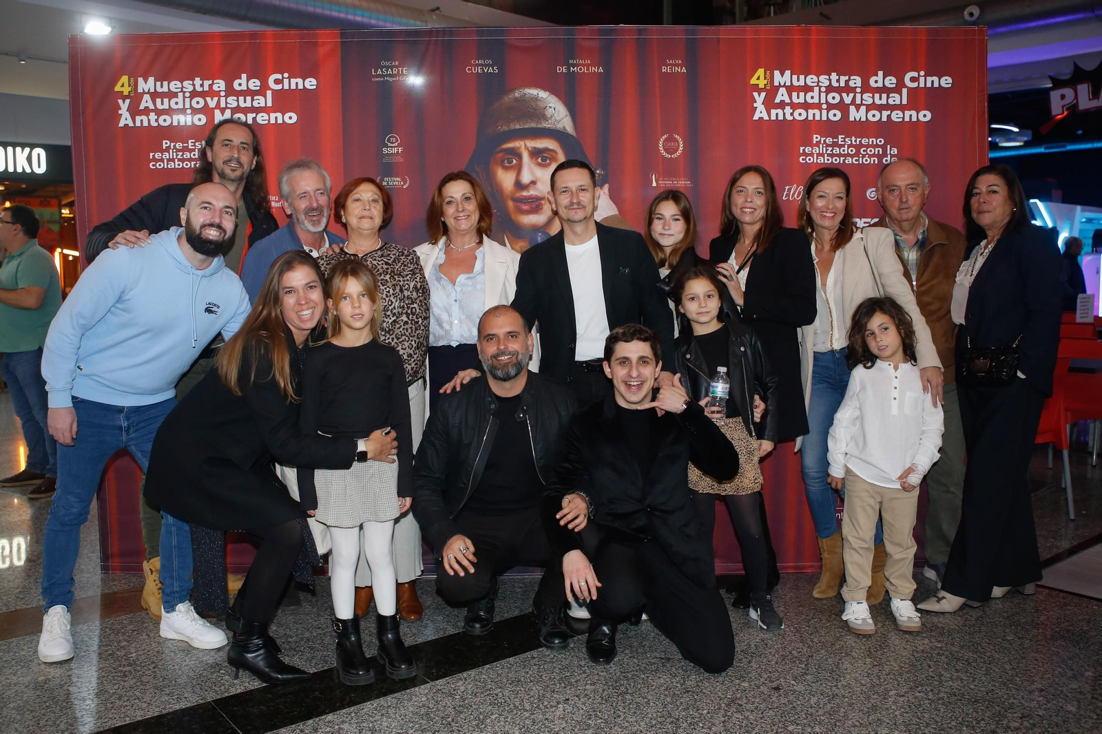 Las fotos del preestreno de la película de Alexis Morante sobre Gila en Los Barrios