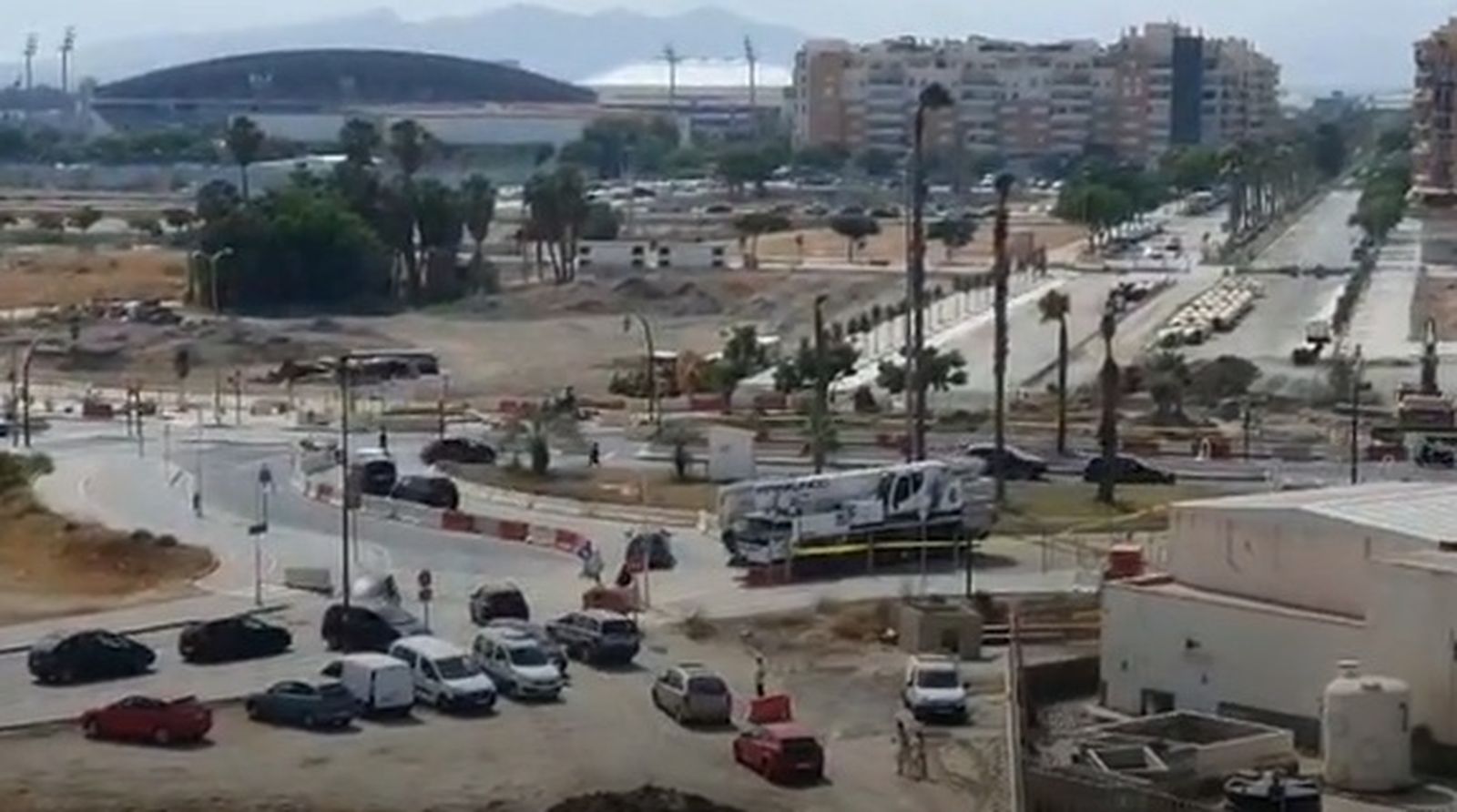 Zona de caravanas, en Sacaba Beach