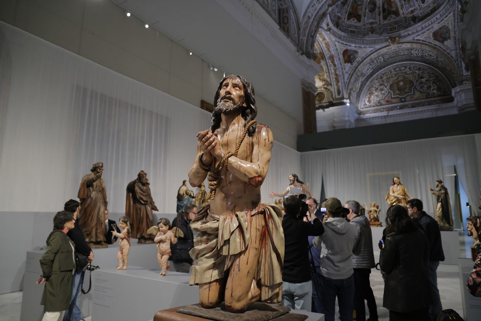 Las fotos de la muestra antológica sobre el escultor Pedro Roldán