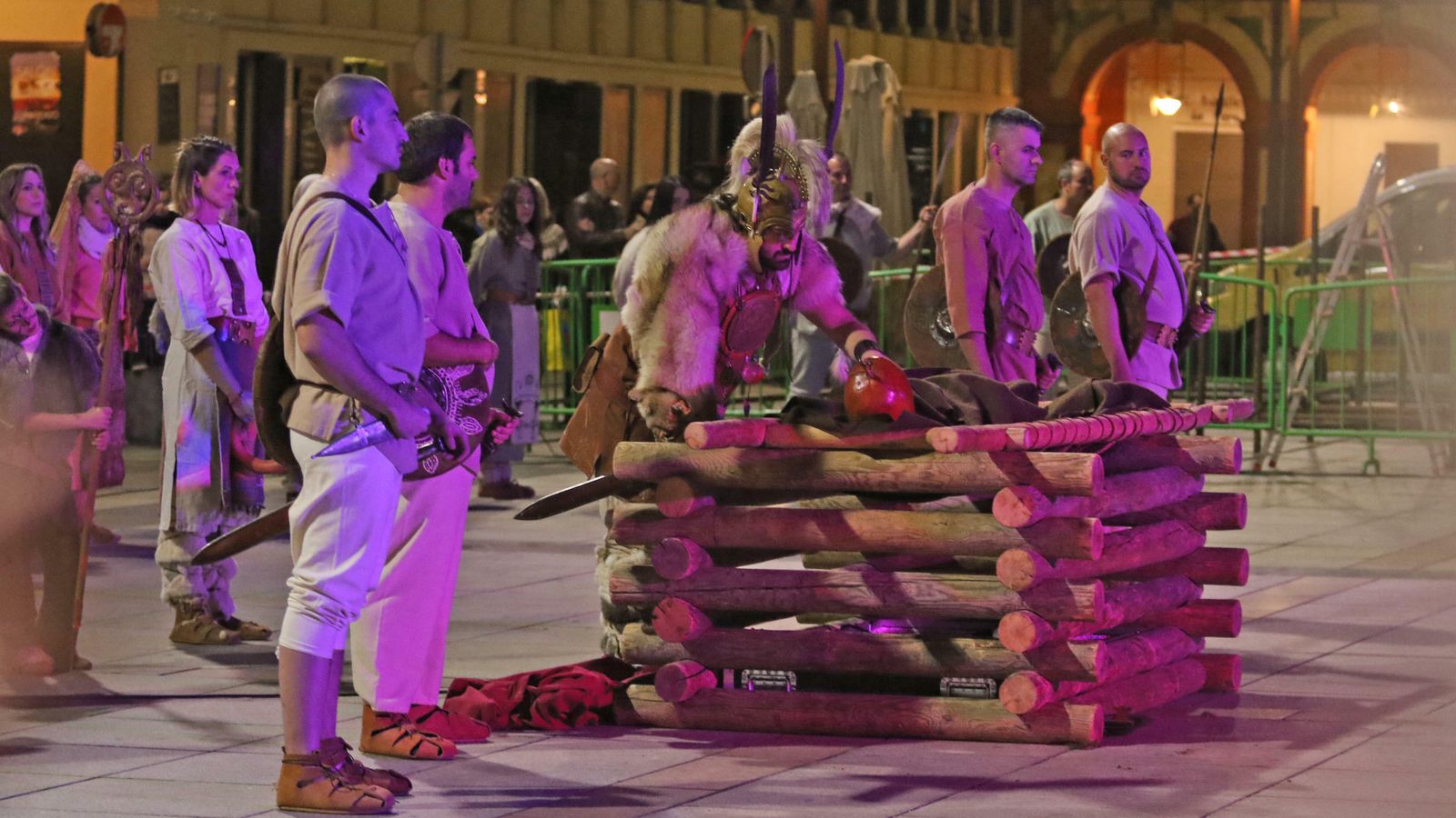 Momento de ‘El ritual funerario’.