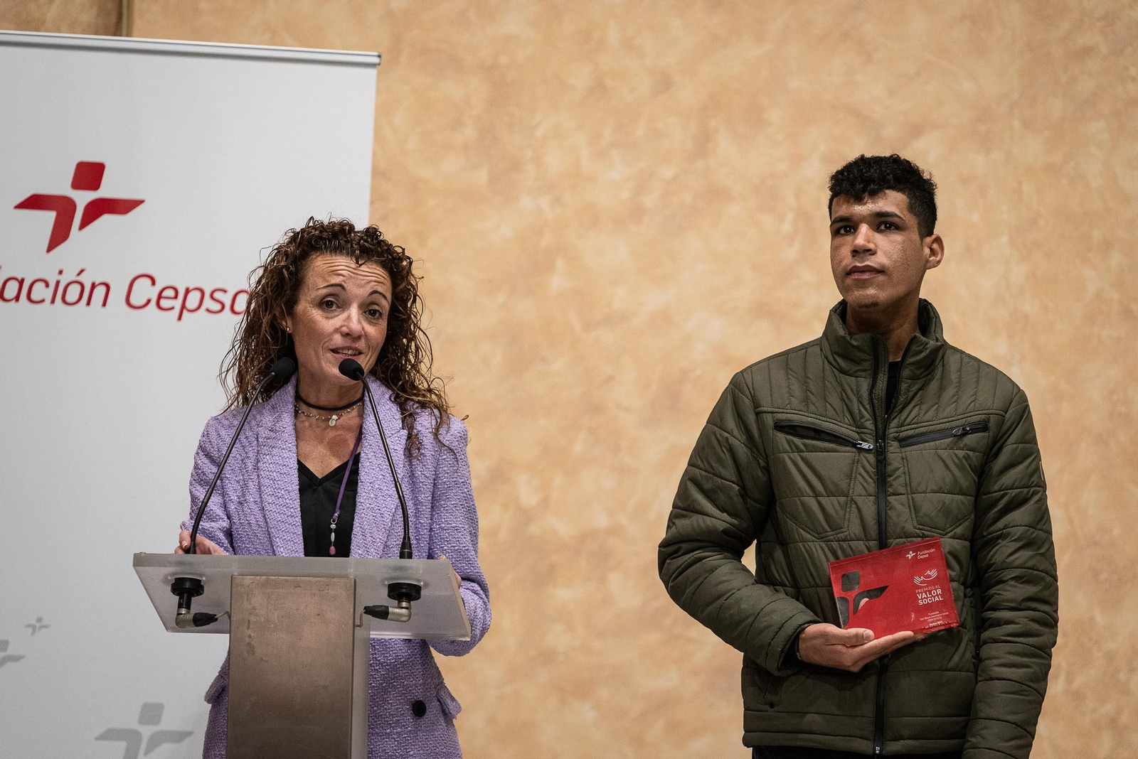 Imágenes de  la entrega de Premios al Valor Social 2022 de la Fundación Cepsa