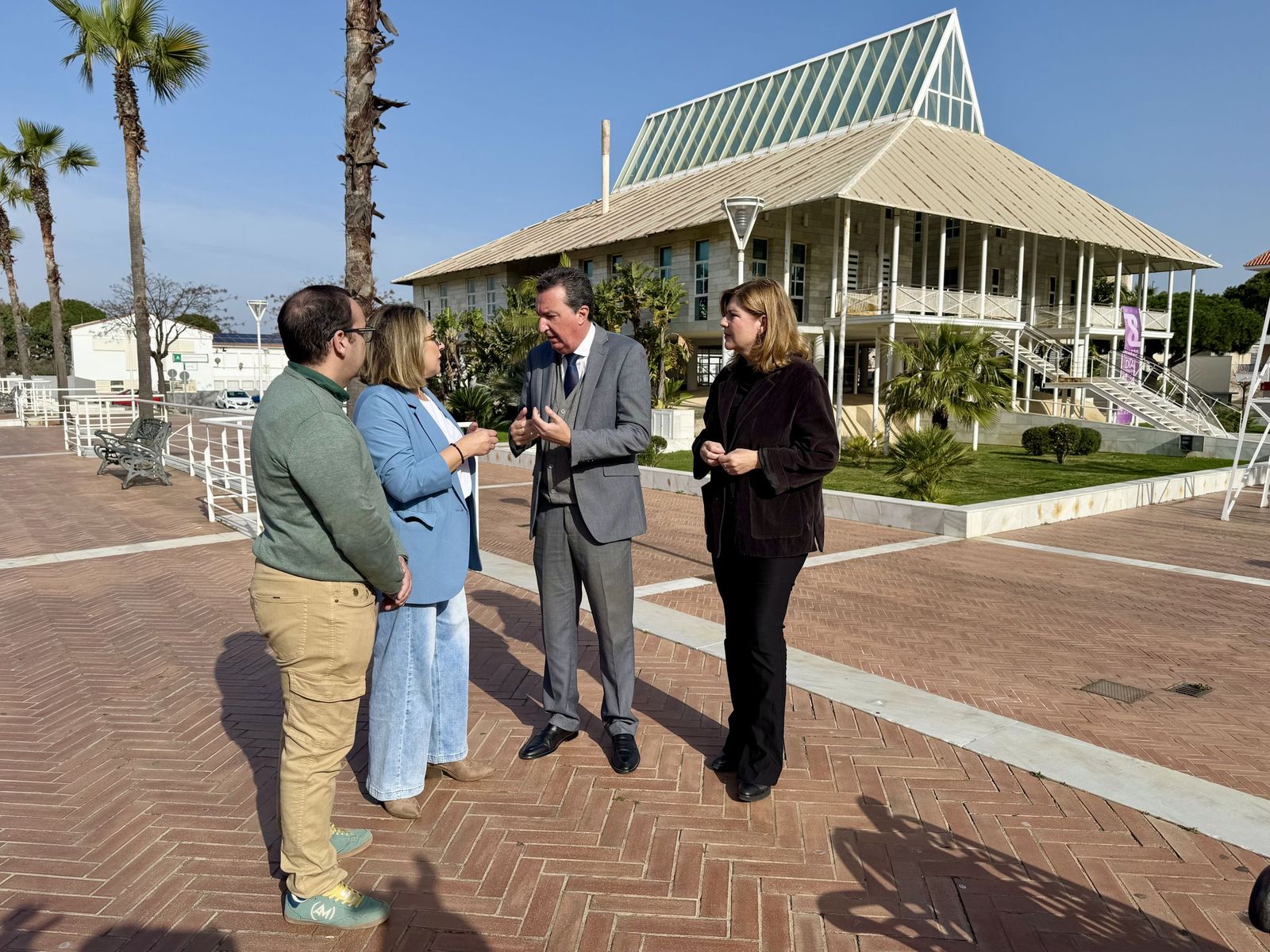 El presidente del Partido Popular, Manuel Andrés González.