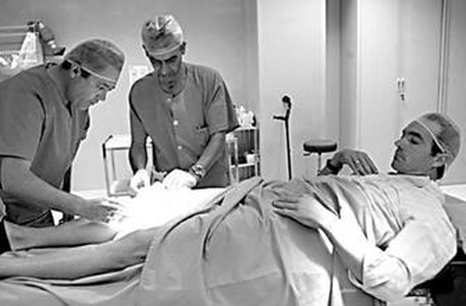 El Cid en el momento de la intervención.