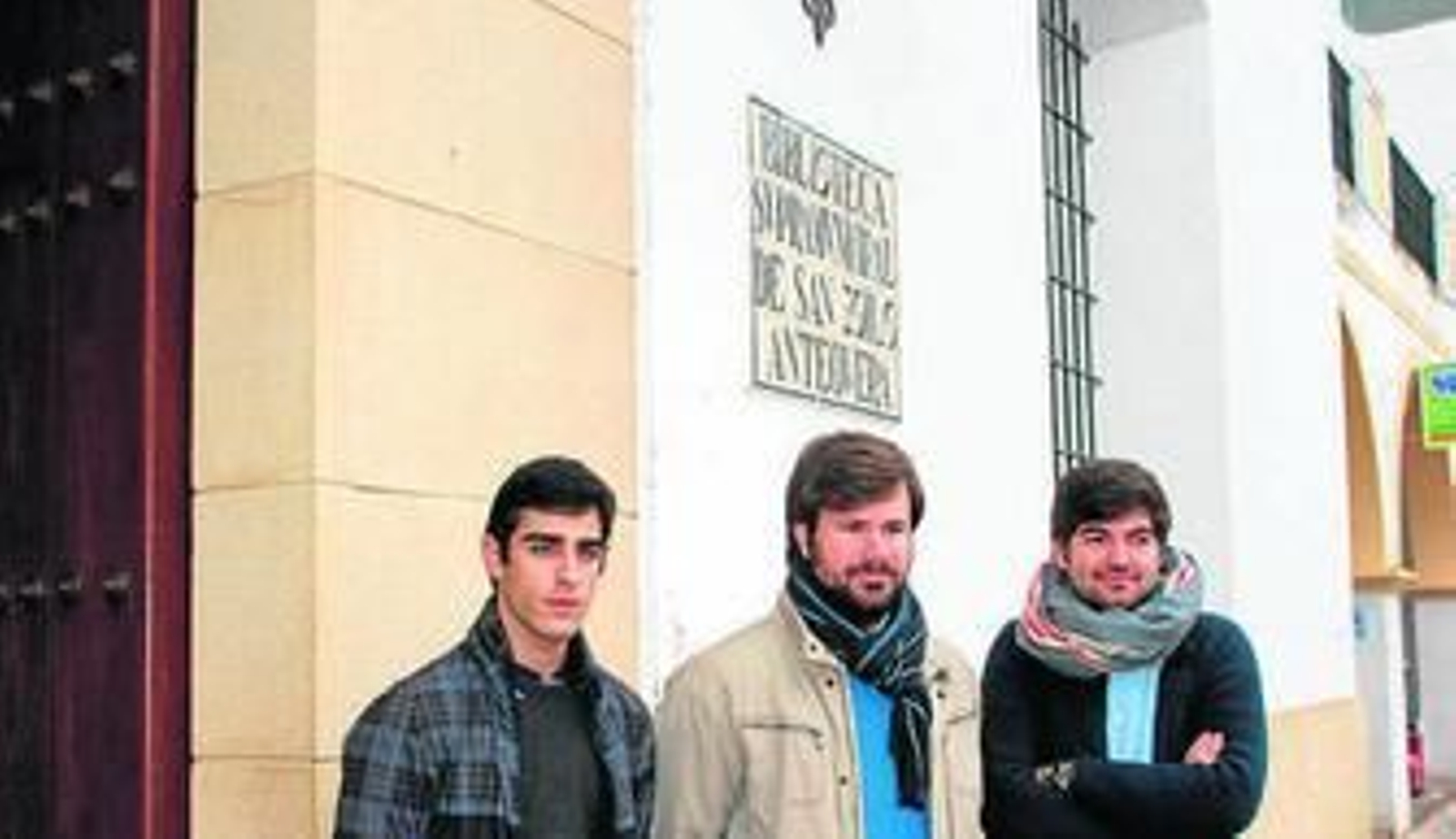 Los dirigentes de Nuevas Generaciones.