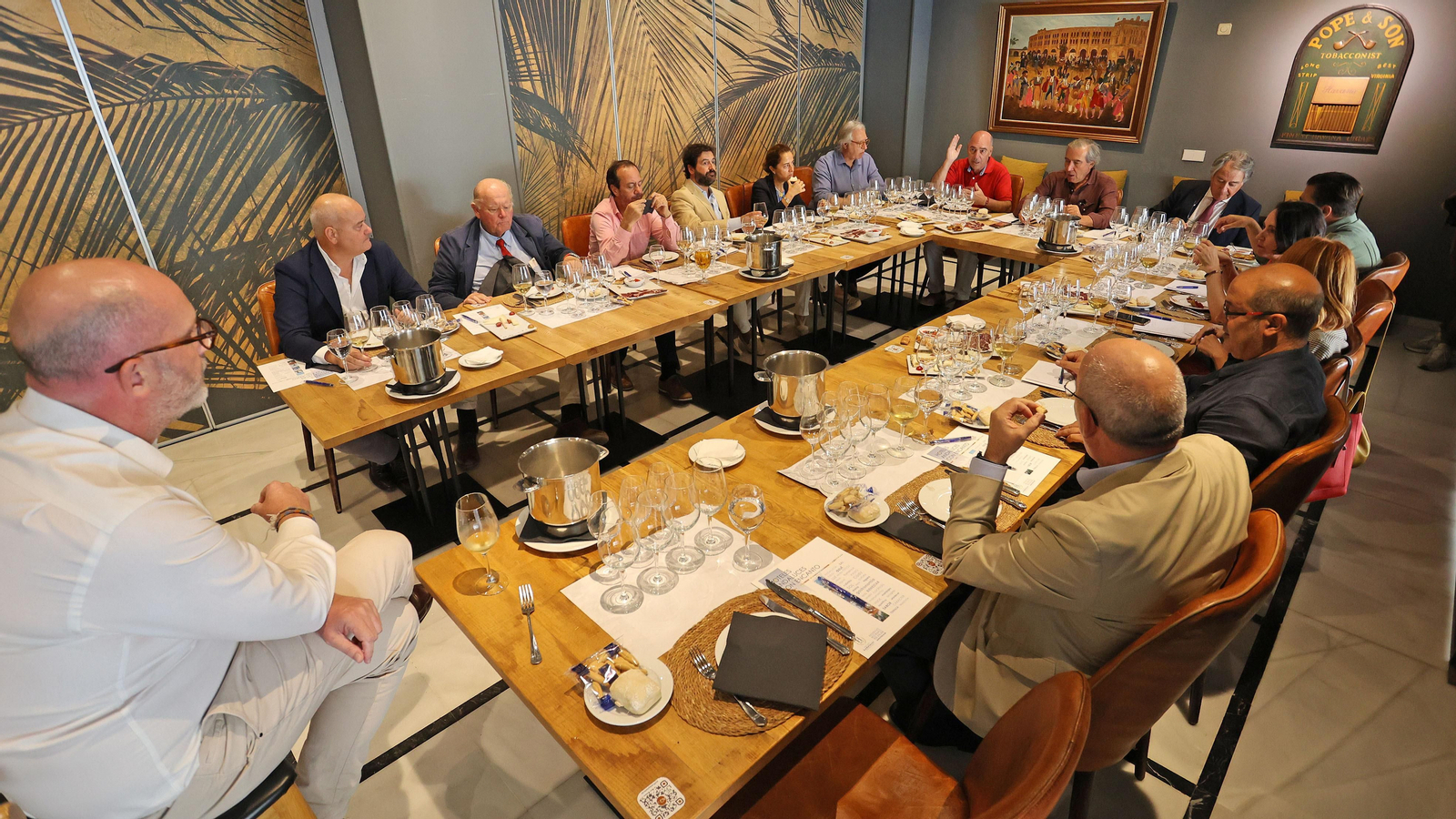 Cata de vinos del Marco de Jerez por Luis Esteban