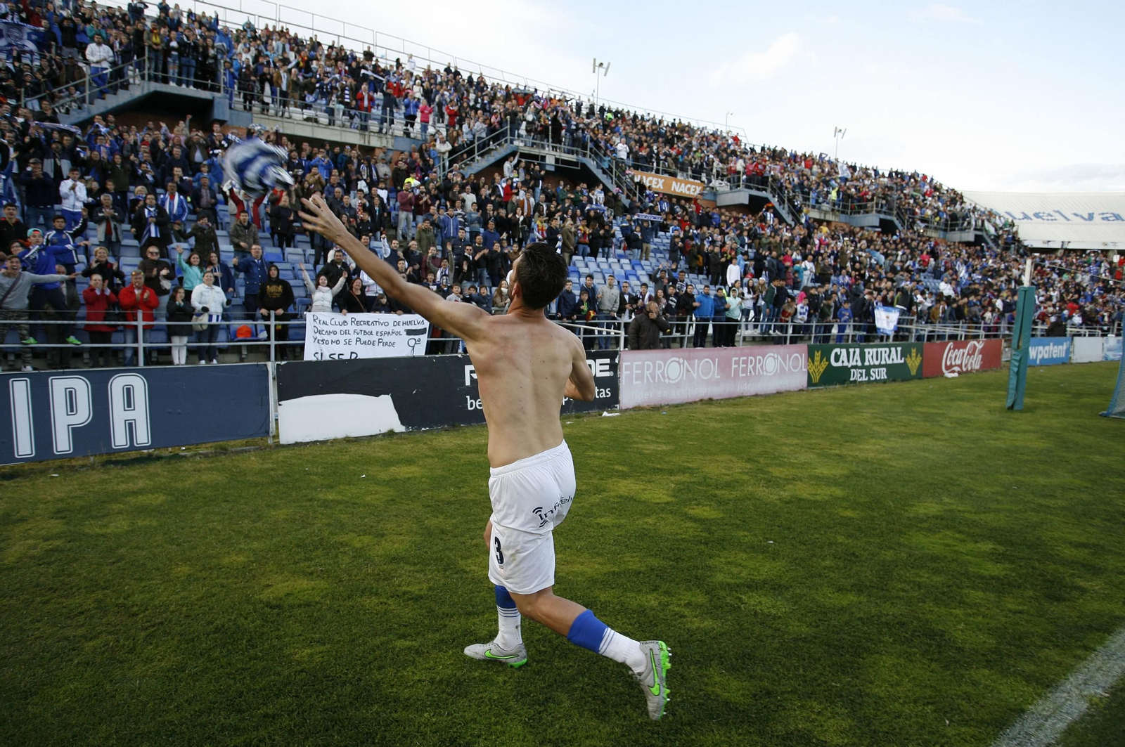 Recreativo de Huelva-Recreativo Granada: las imágenes del 'último partido de la historia' del Decano
