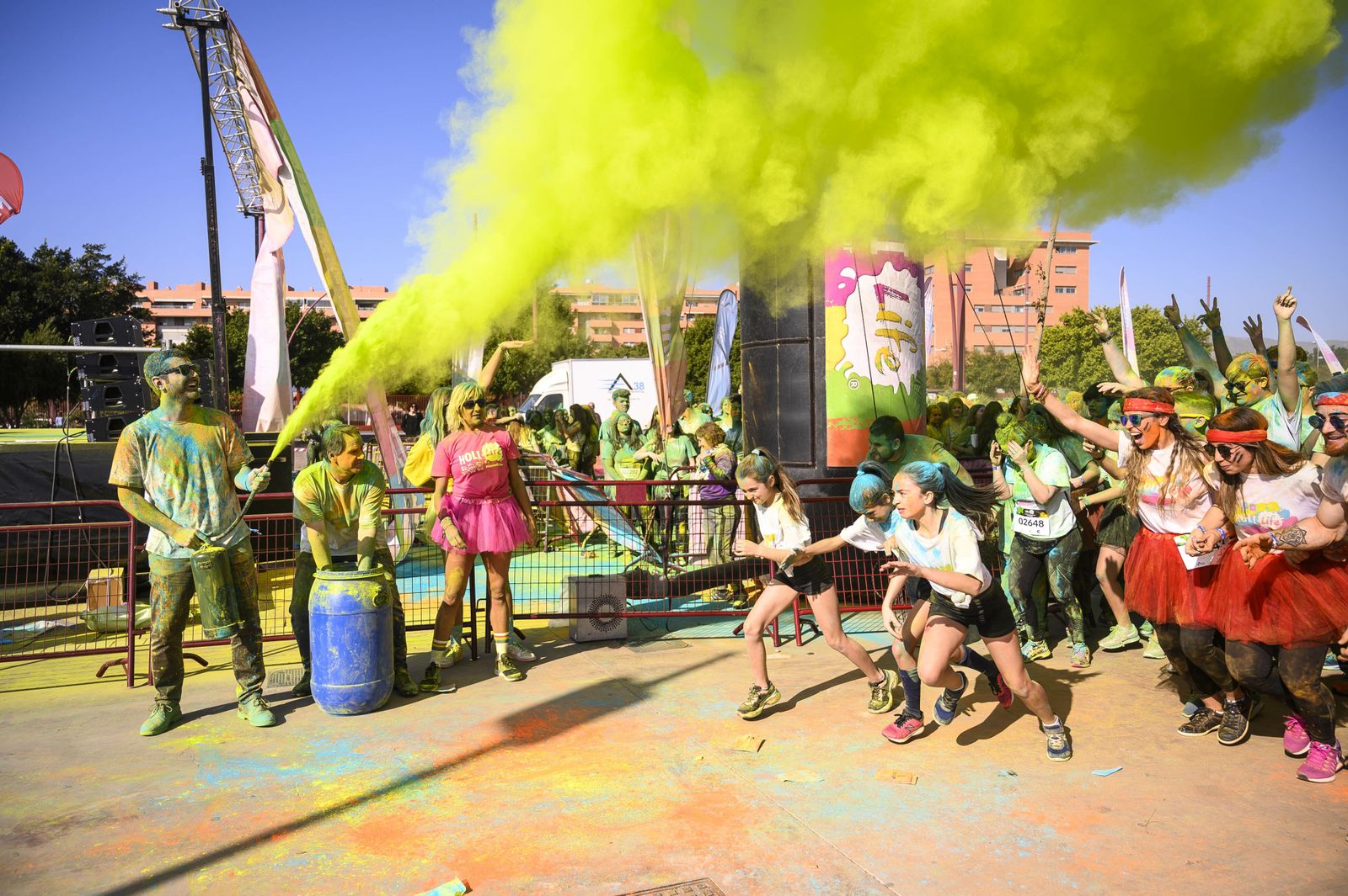 Fotogalería de la Carrera 'Holi Life’