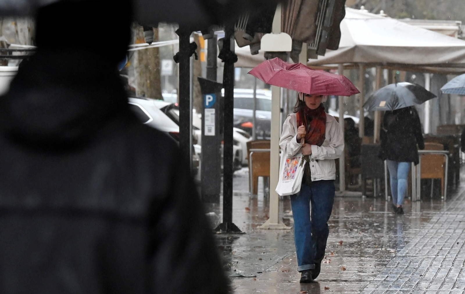 El fuerte paso de la borrasca Jana por Córdoba, en imágenes