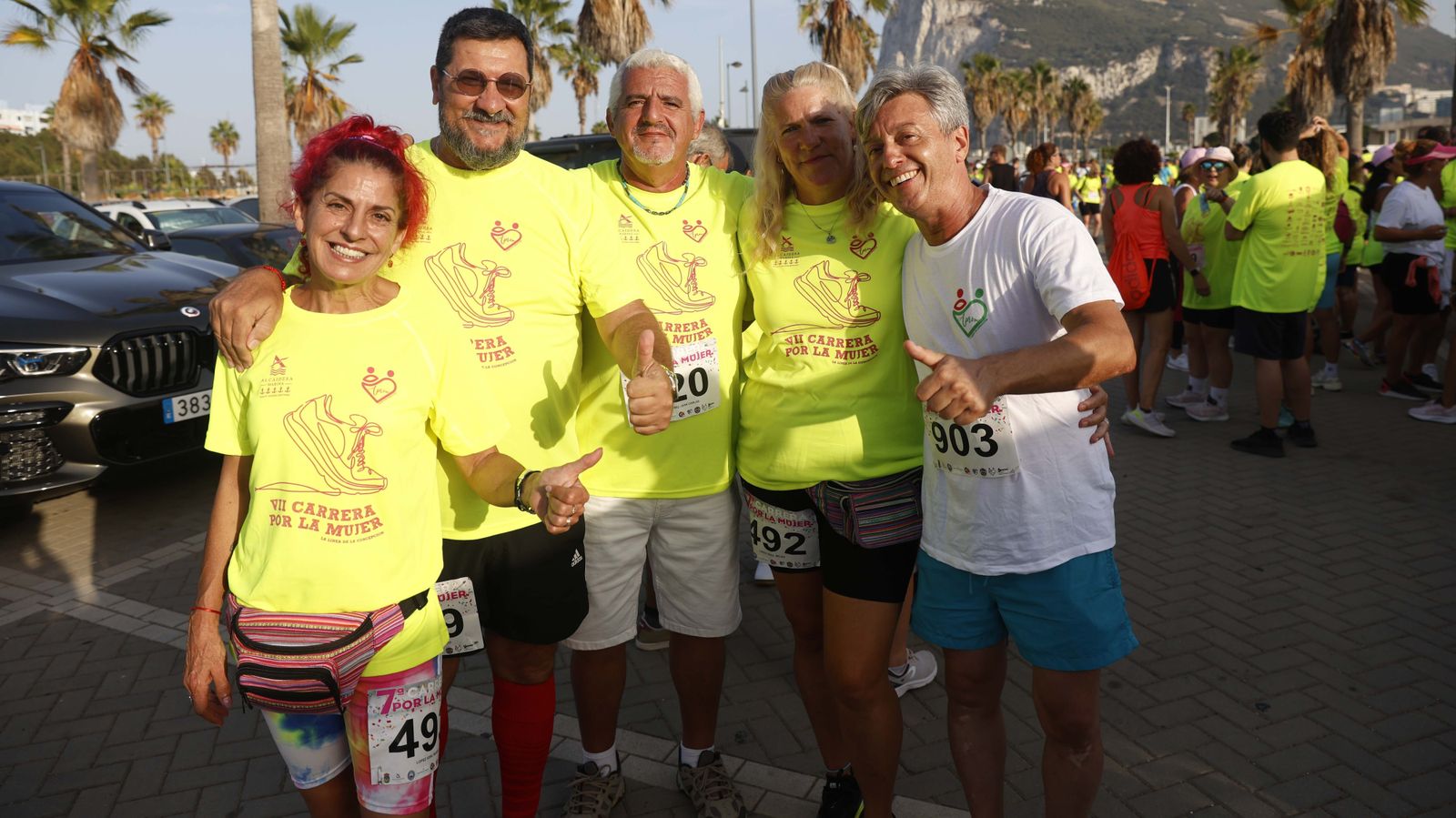 Las fotos de la VII Carrera de la Mujer en La Línea de la Concepción