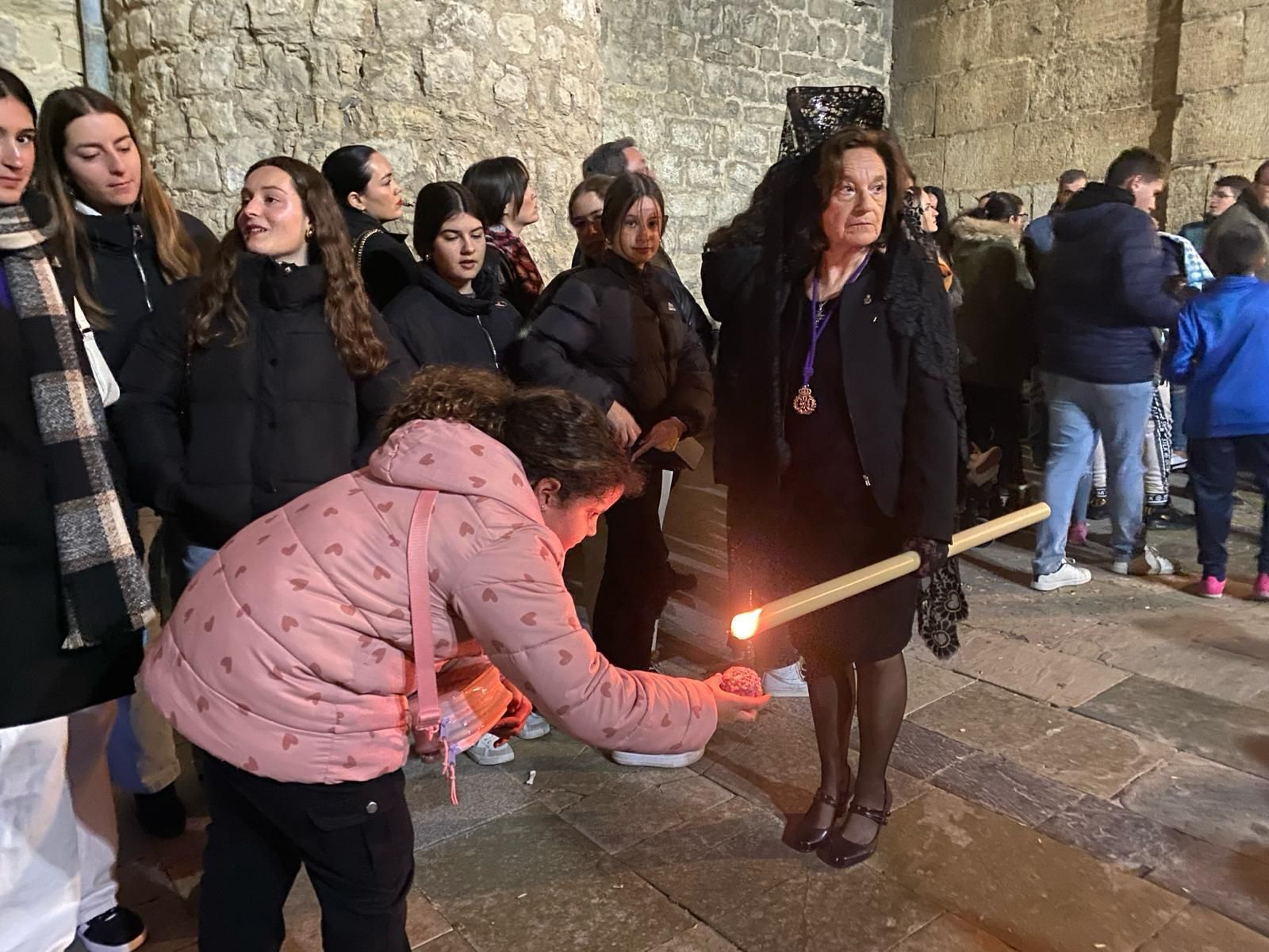 En imágenes: el Yaciente paseó su luto por las calles del centro de Jaén capital