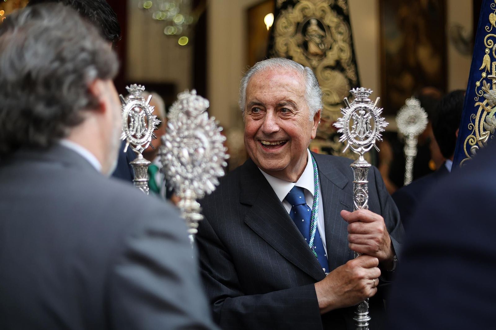 Imágenes de la procesión extraordinaria de la Virgen de la Esperanza por las calles de Huelva