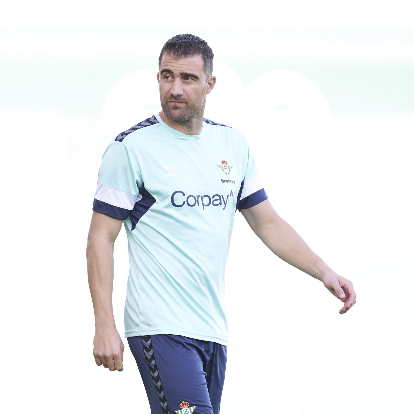 El primer entrenamiento de Sokratis en el Betis.