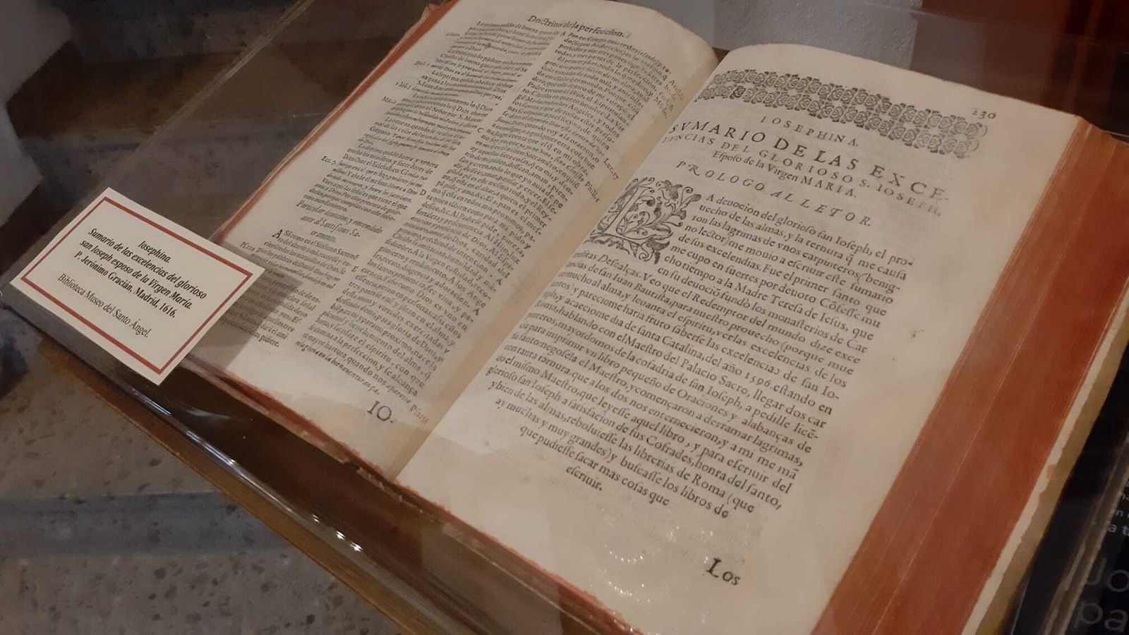 El libro 'Iosephina'.