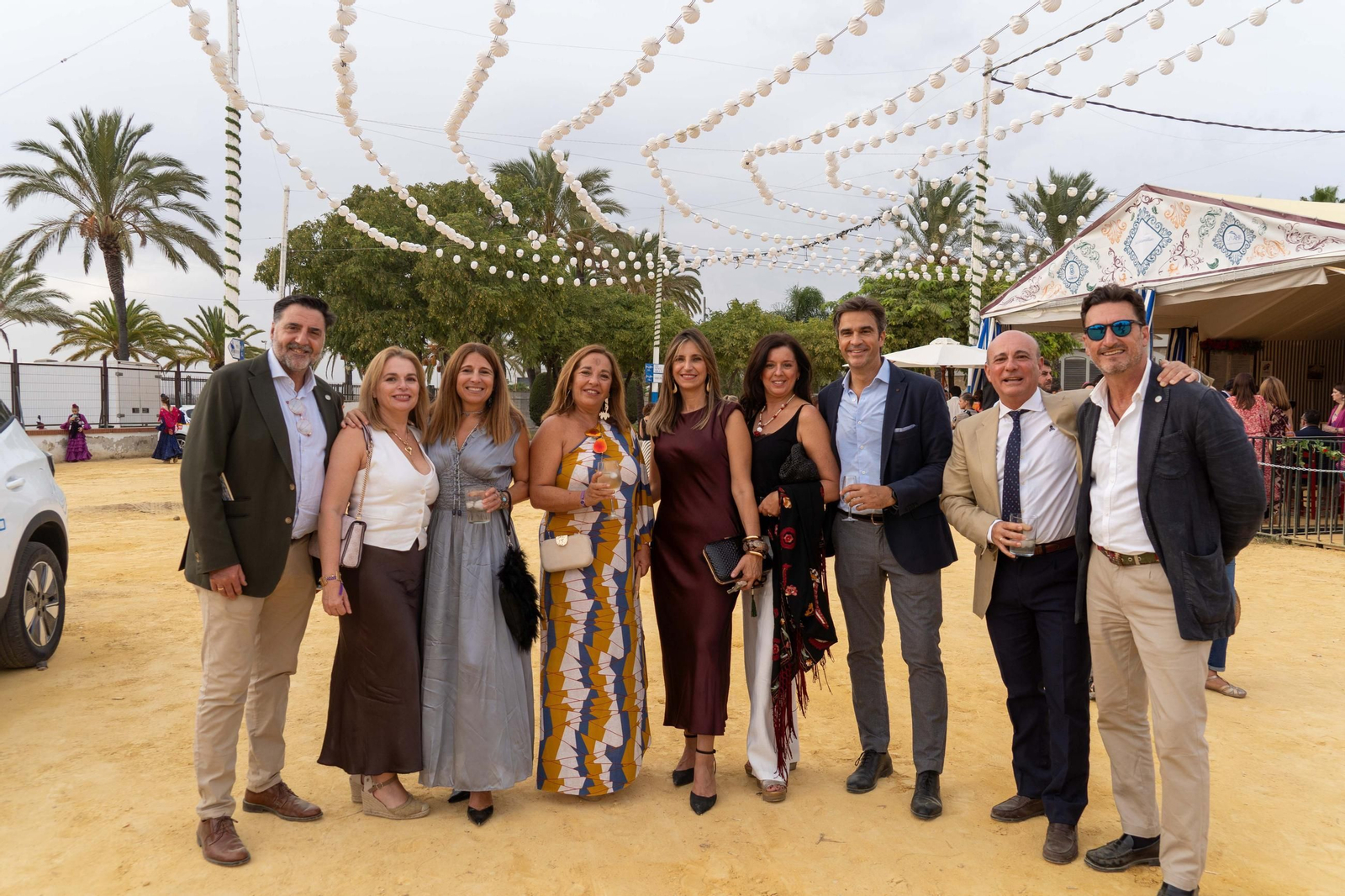 Imágenes del ambiente del ambiente de la tarde del domingo en la Feria de Otoño y del Caballo 2025 de Huelva