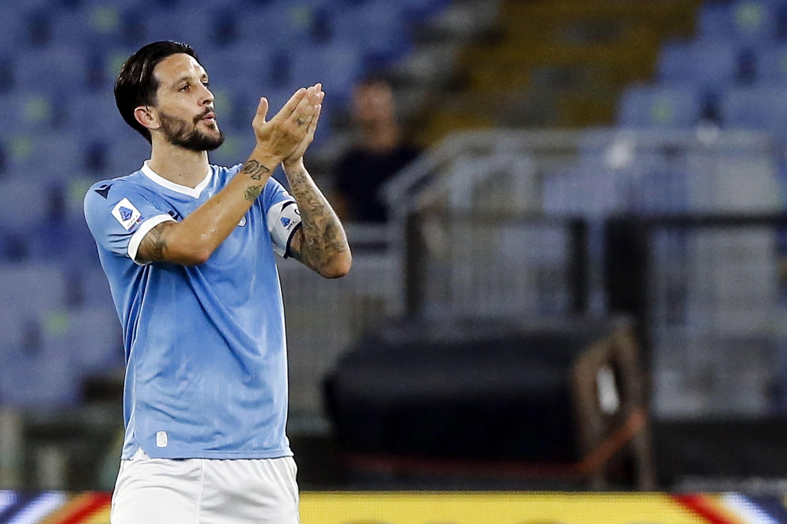 Luis Alberto, en un partido de la Lazio.