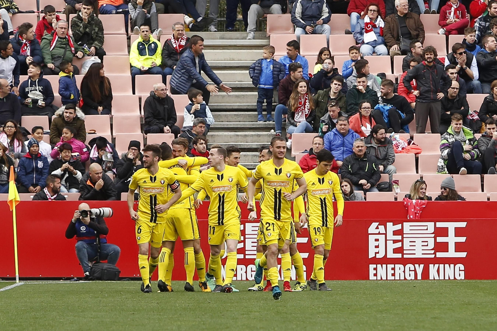 Las imágenes del Granada-Osasuna