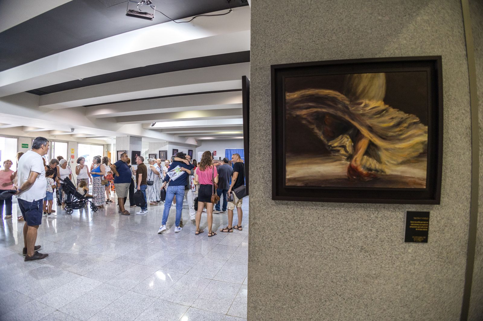 La exposición de flamenco 'Duende de sombra y luz'.