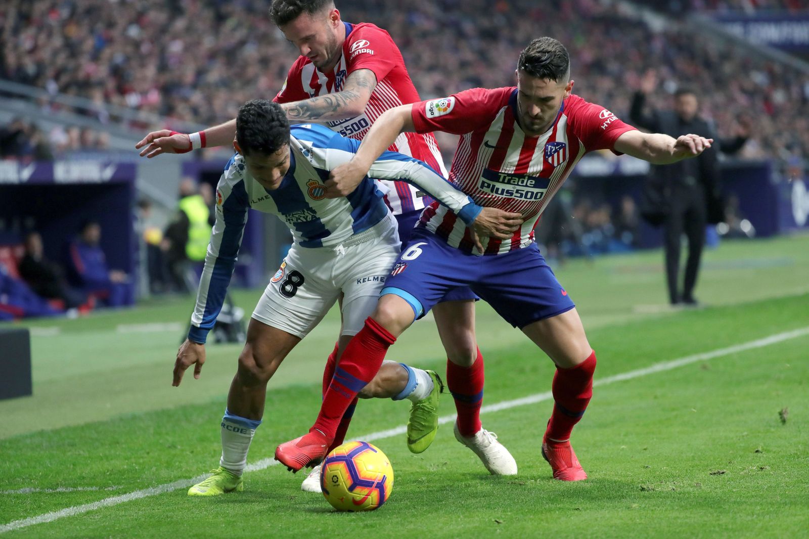 Las imágenes del Atlético-Espanyol