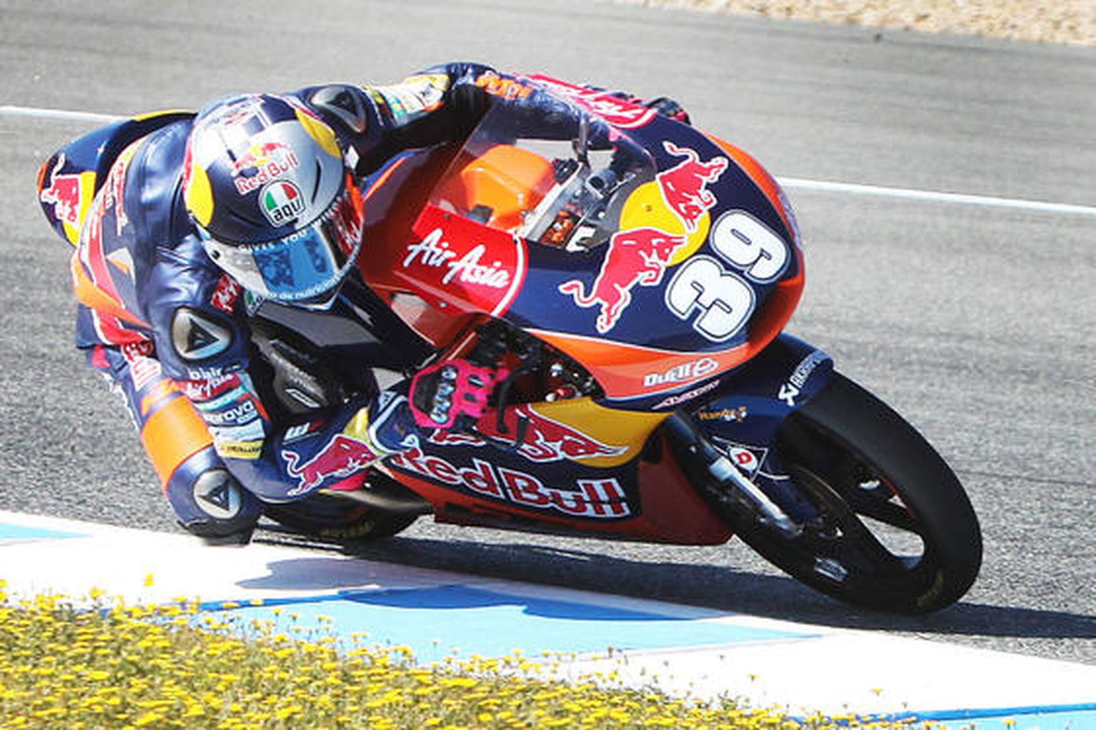 Luis Salom repitió podio en Jerez, después del tercer puesto logrado en Austin.

Foto: Vanesa Lobo