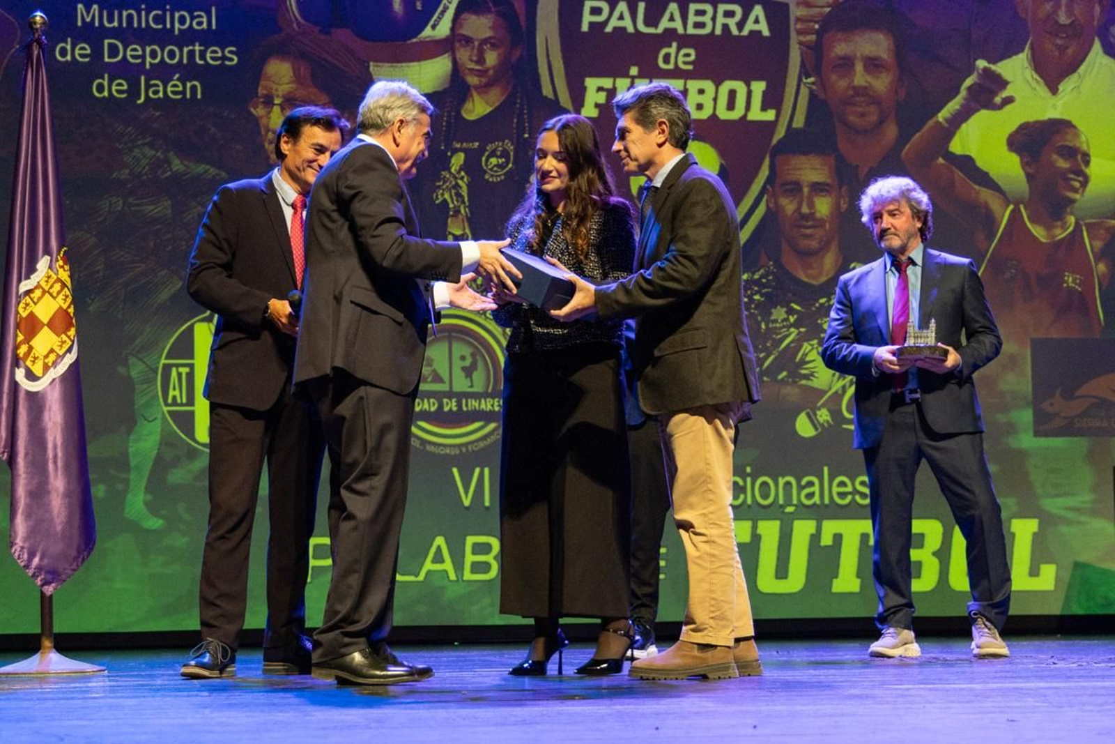 La VI edición de los Premios Palabra de Fútbol en Jaén, en imágenes
