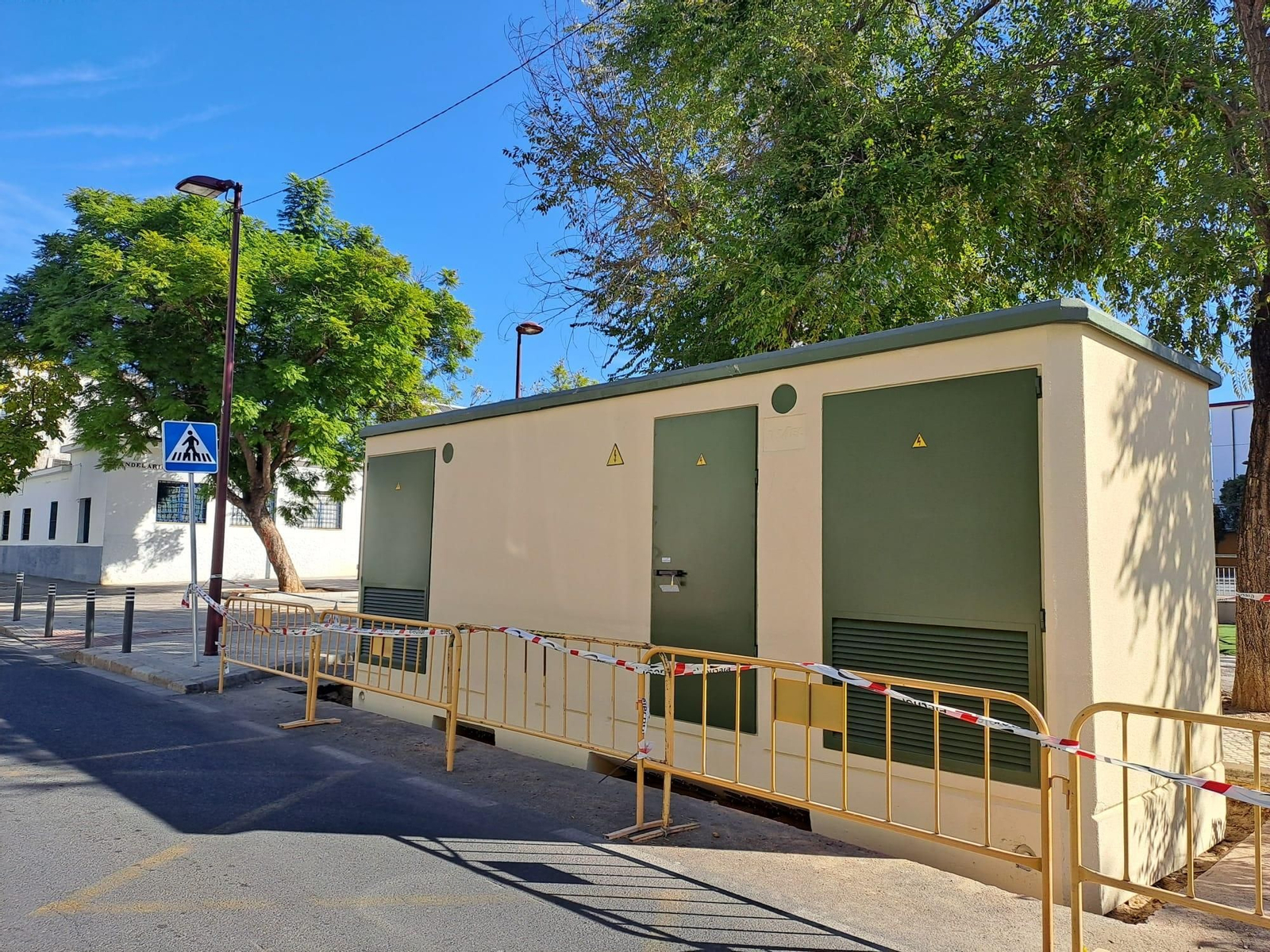 El nuevo transformador de Endesa.