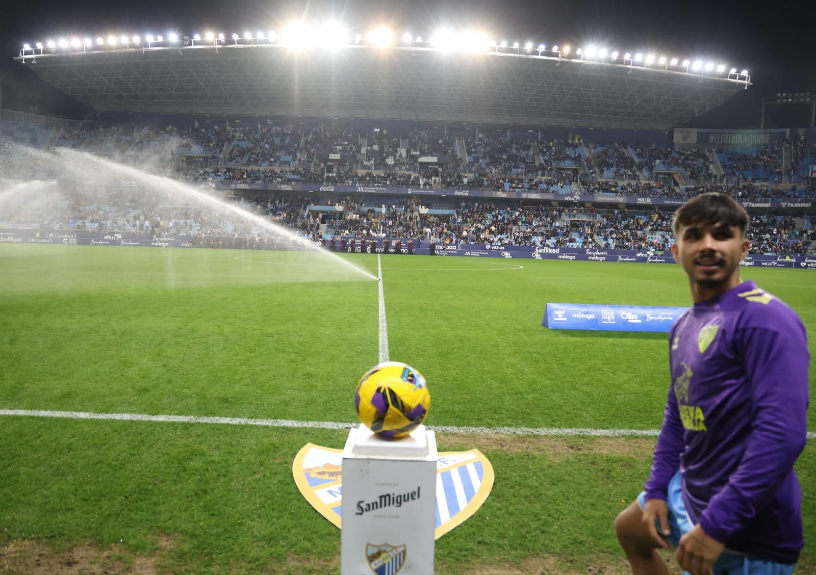 El Málaga CF-Eldense, en fotos