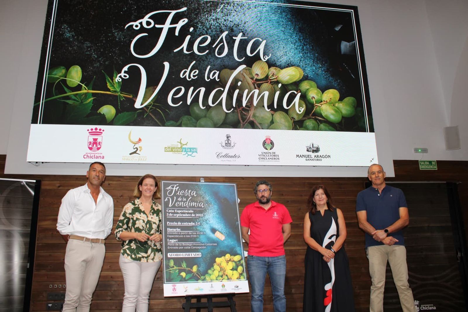 Acto promocional de la Fiesta de la Vendimia