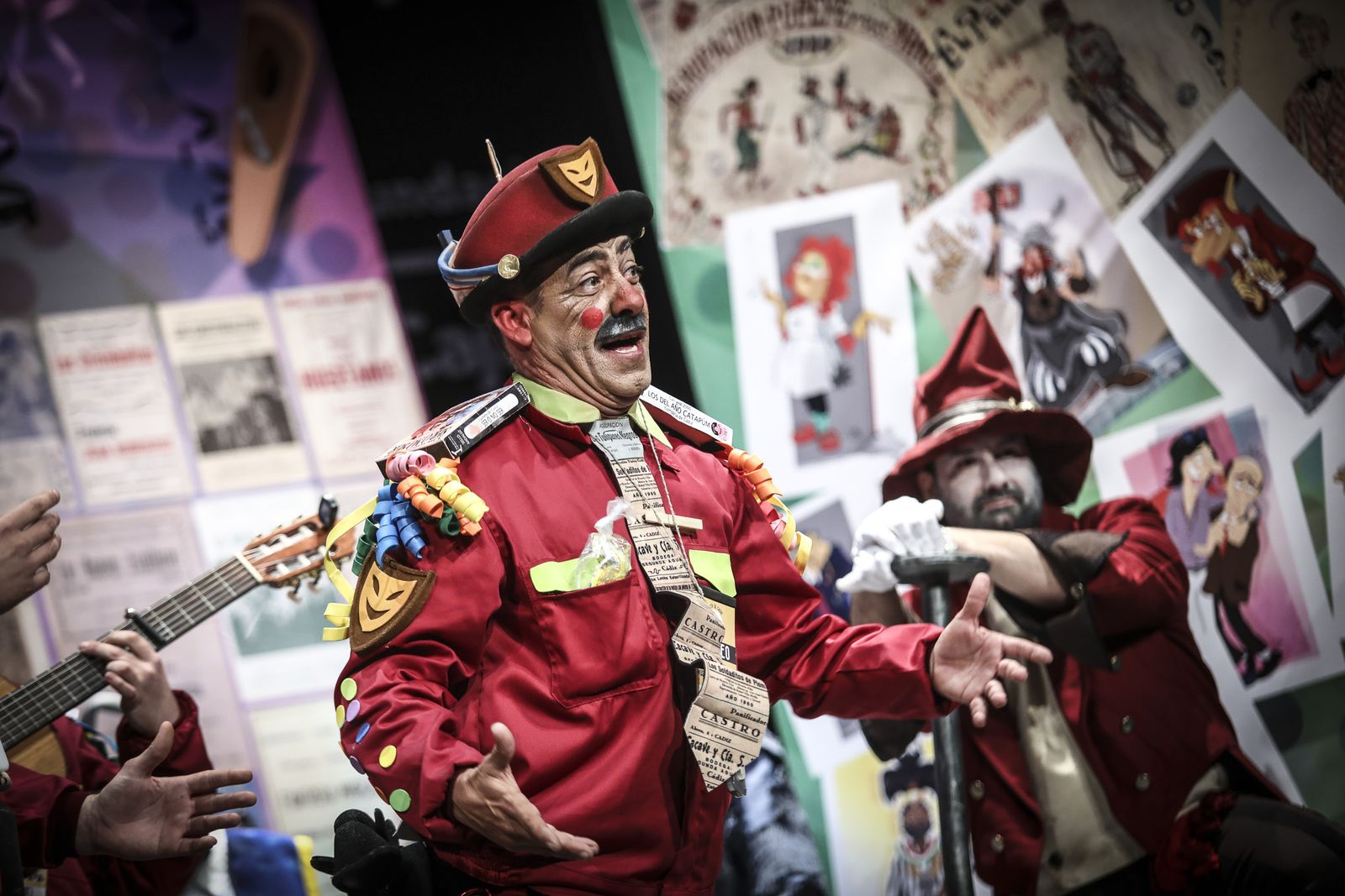 Chirigota Una noche en el museo