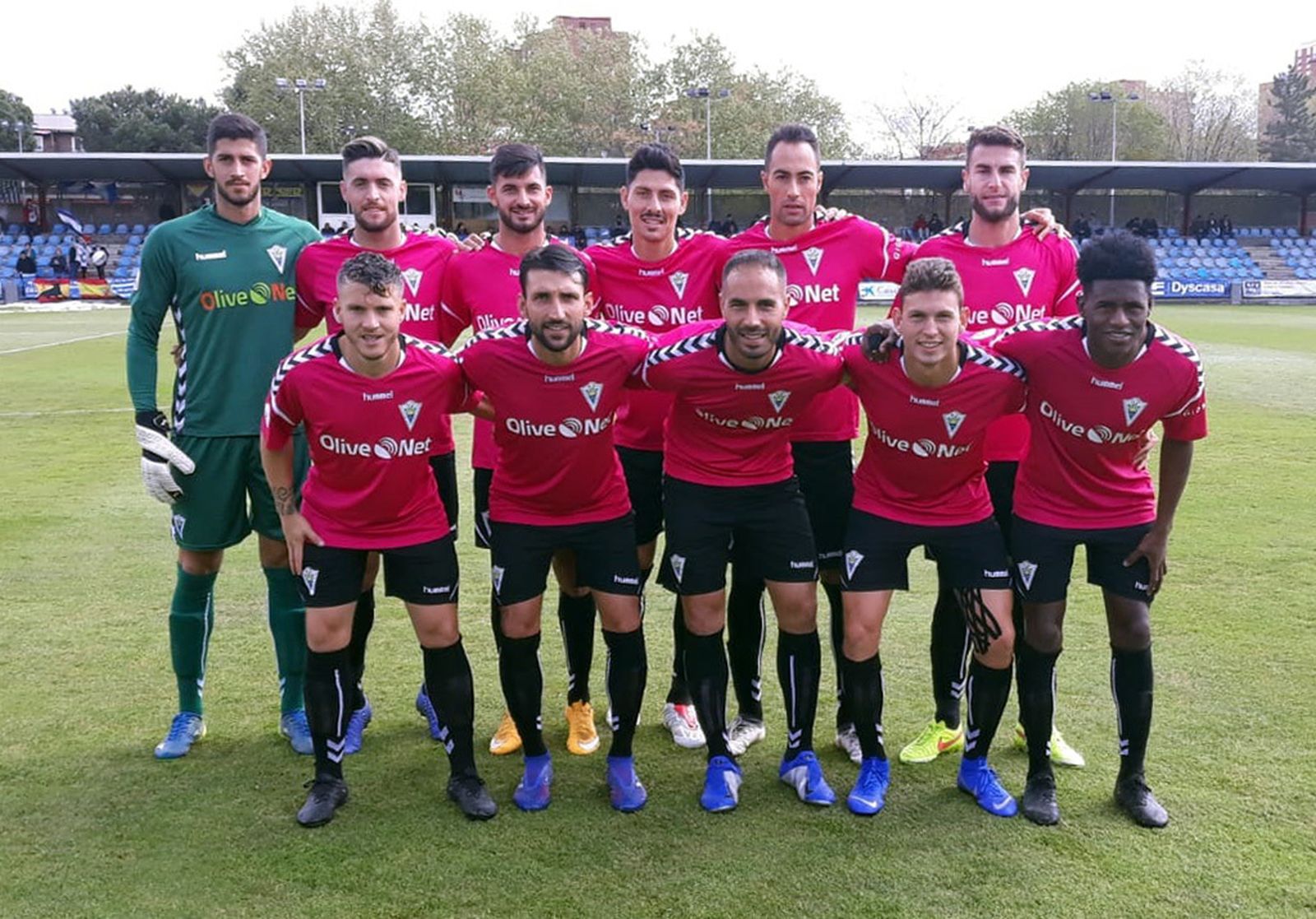 Alineación del Marbella en Talavera.