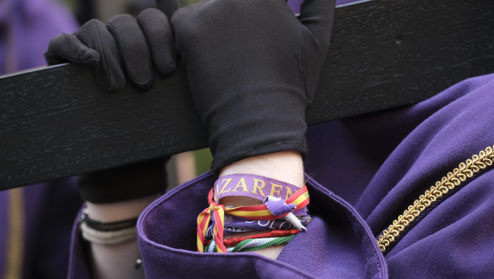 La procesión de Pasión en Almería, en imágenes