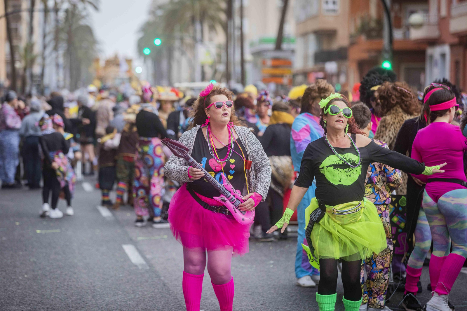 La Cabalgata Magna del Carnaval de Cádiz 2024, en imágenes
