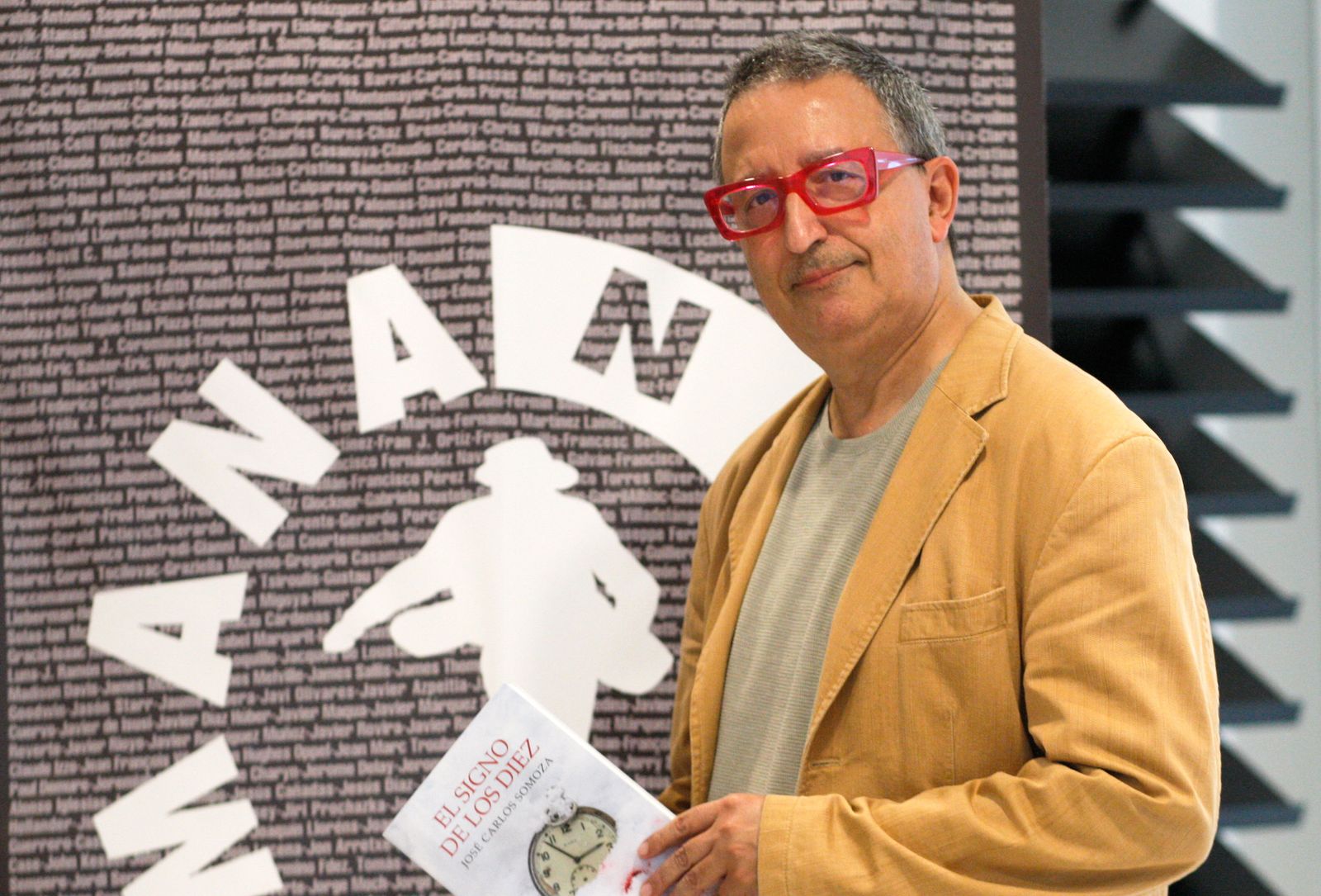 José Carlos Somoza, el mes pasado en la Semana Negra de Gijón.