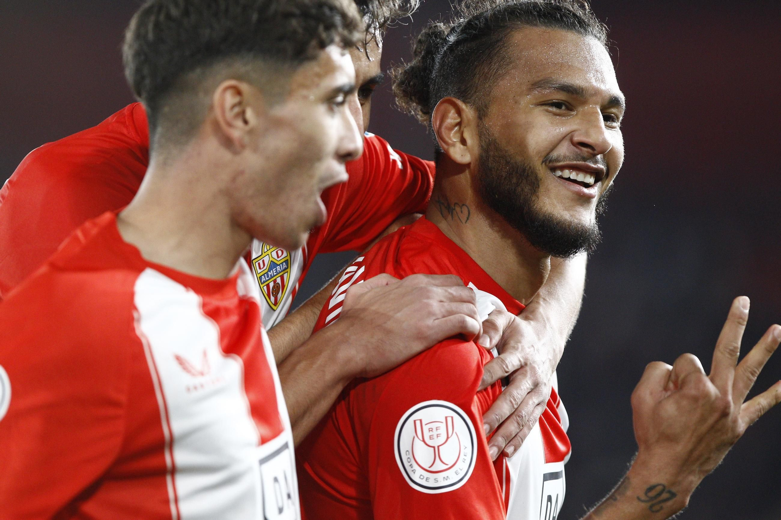 La U.D. Almería destroza al Sevilla C.F. en la Copa del Rey