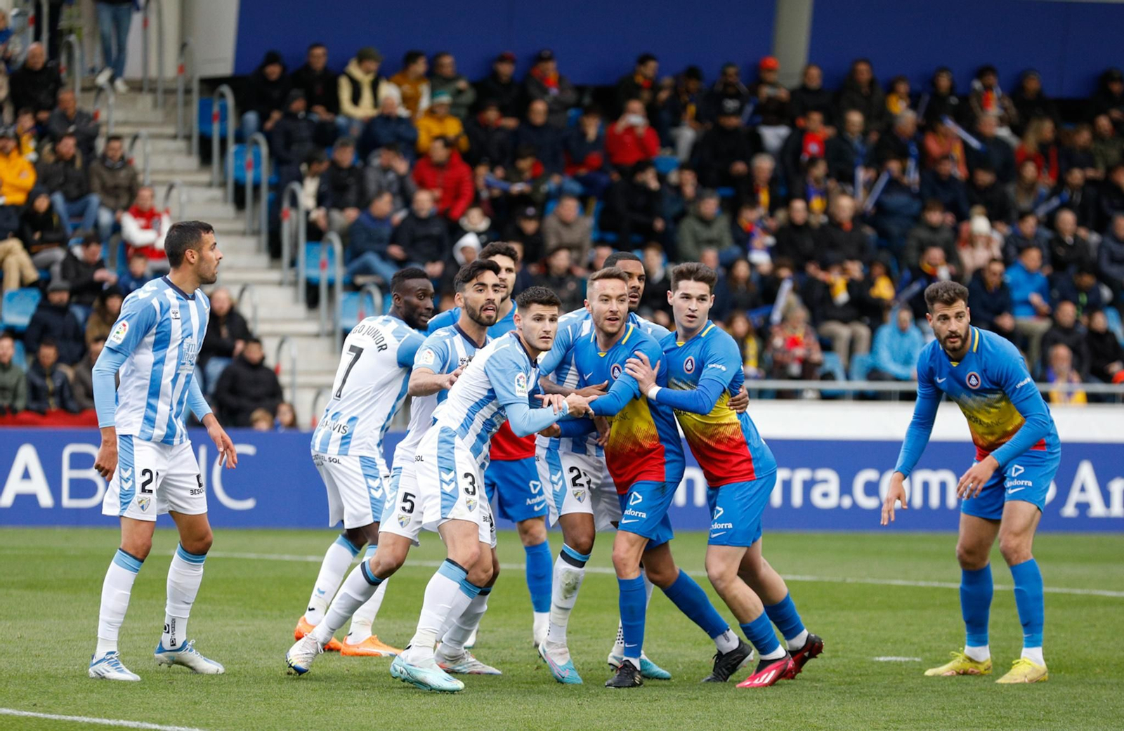 El Andorra - Málaga CF, en fotos