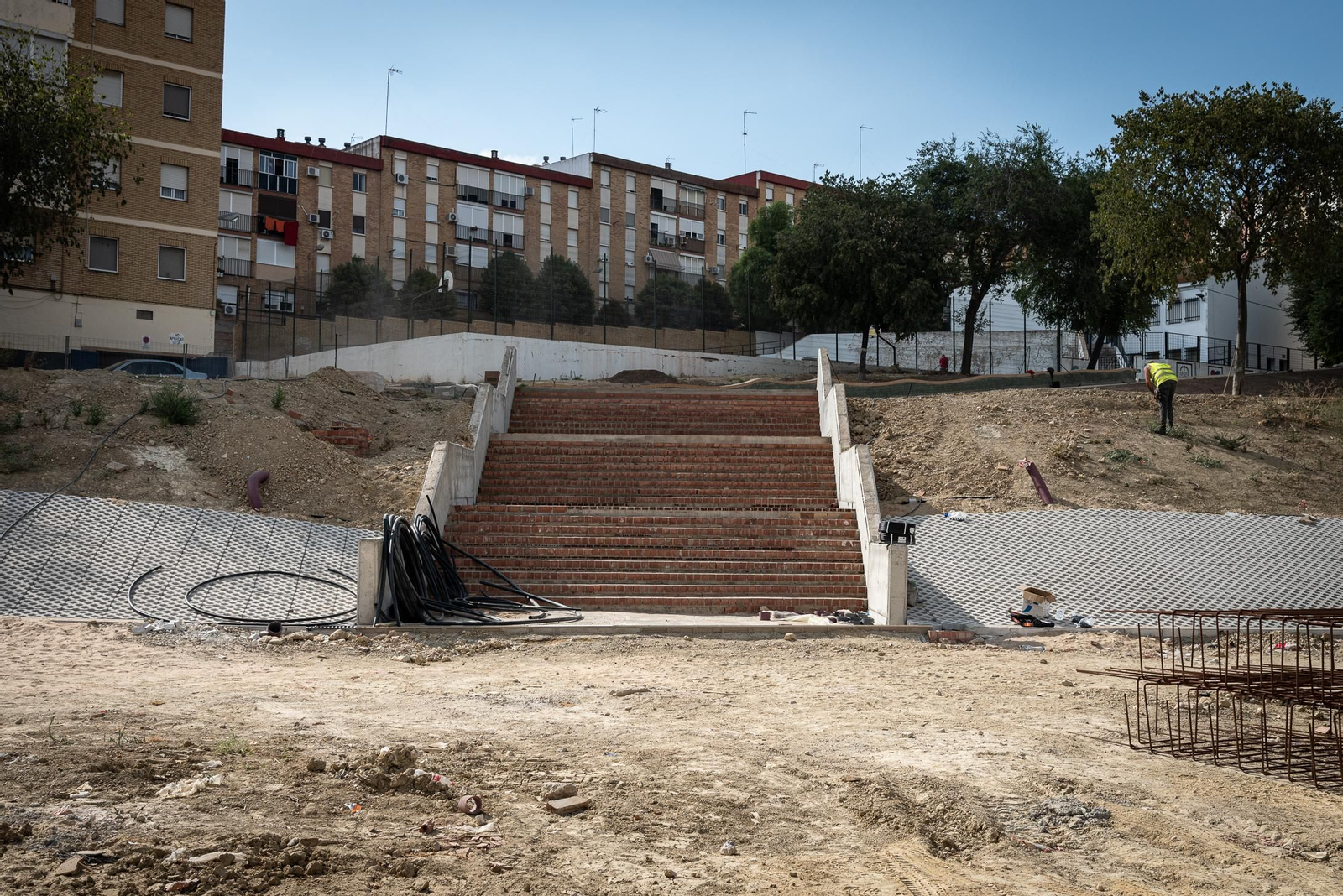 Imágenes de las principales obras públicas que se están llevando a cabo en Huelva
