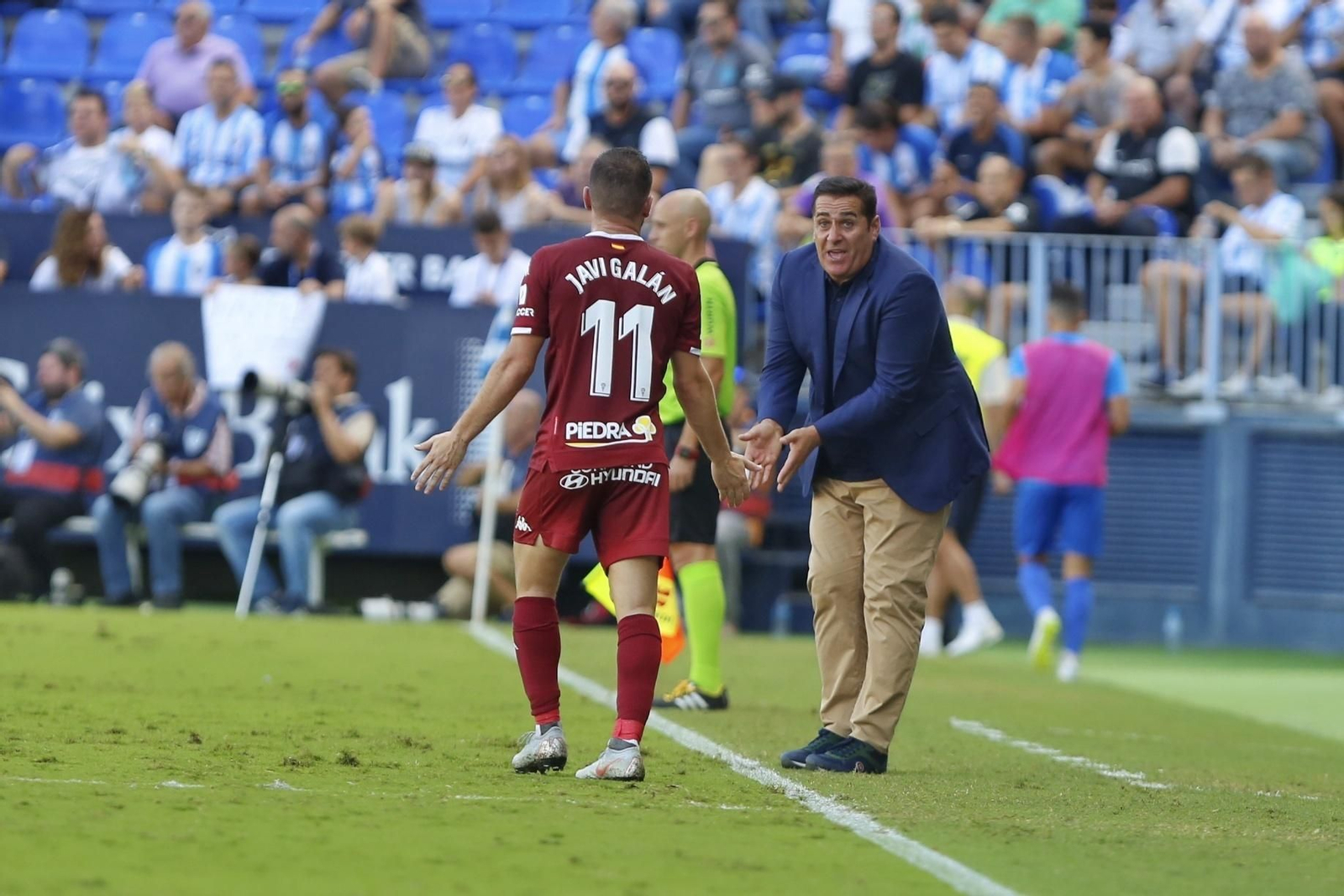 El Málaga CF-Córdoba CF, en imágenes
