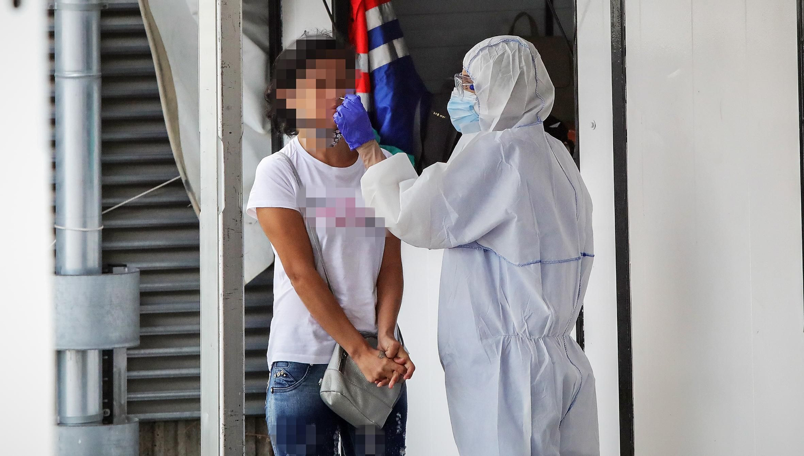 Jornada muy intensa en el Covid-Car, aumentan los positivos confirmados por PCR