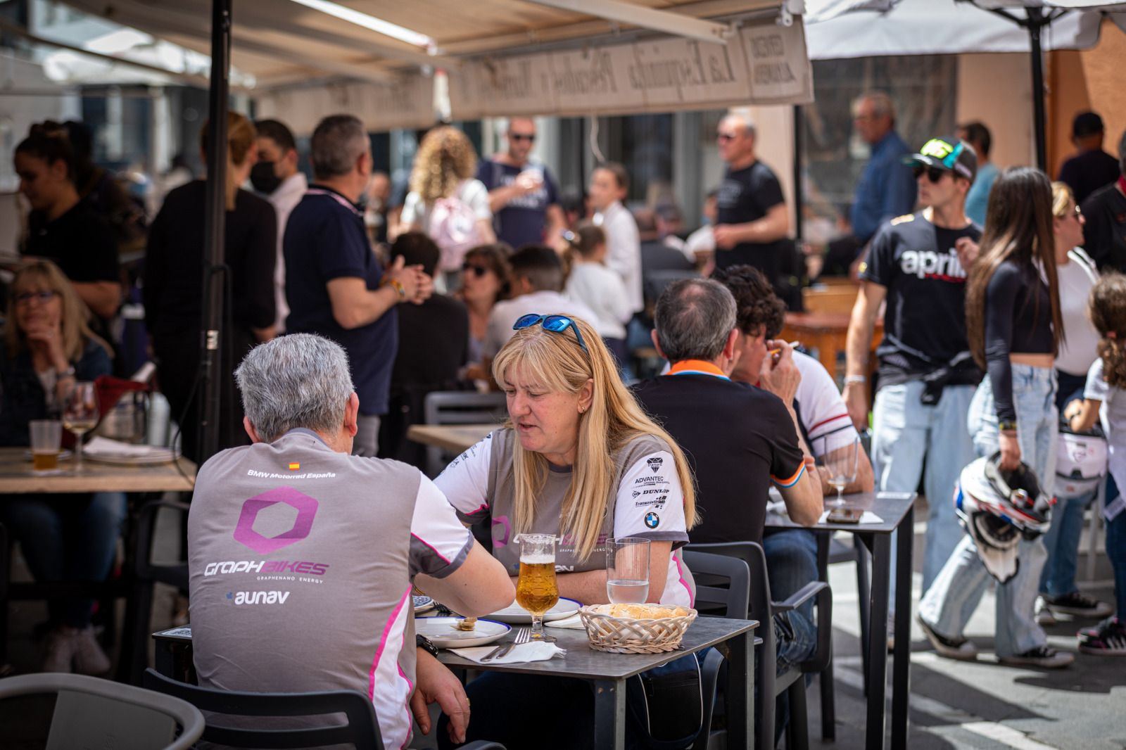 Motorada en El Puerto: Lleno en la Ribera del Marisco