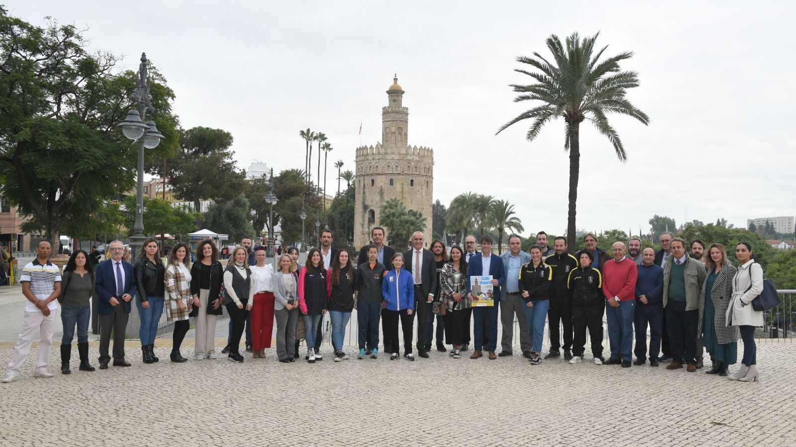 Presentación de Calle Deporte en el Paseo de Colón.
