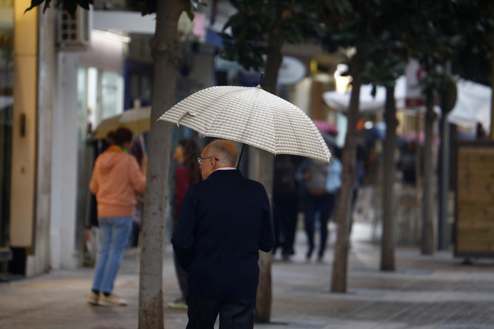 El paso de la borrasca Claudia por Córdoba