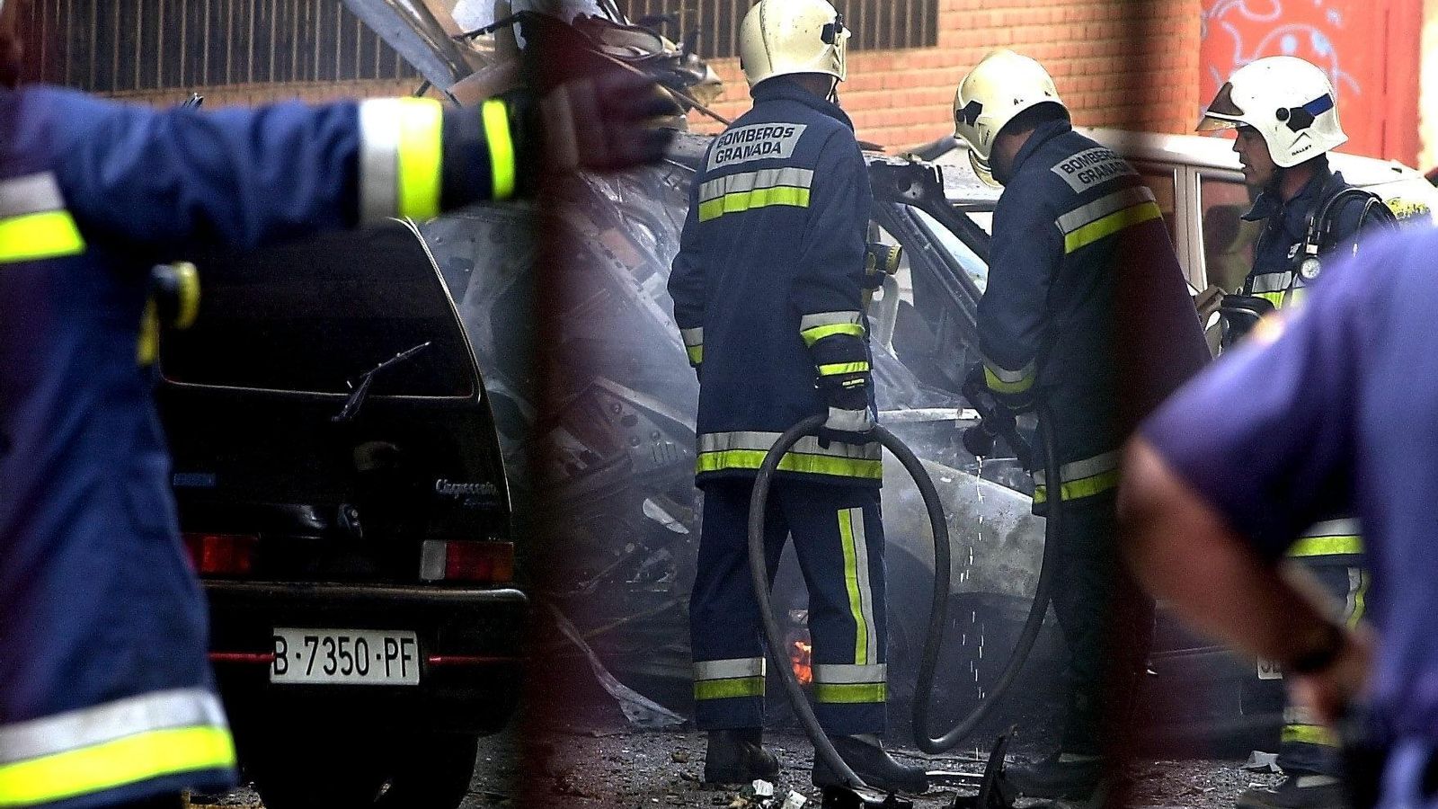 Tras el asesinato de Luis Portero, los terroristas dejaron un coche bomba en Granada