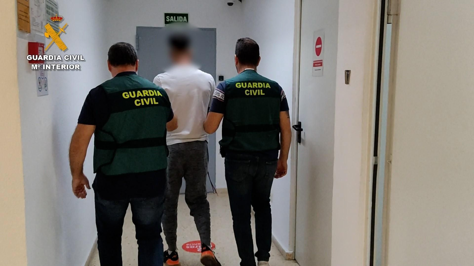 Imagen de archivo de una detención realizada por la Guardia Civil de Almería.