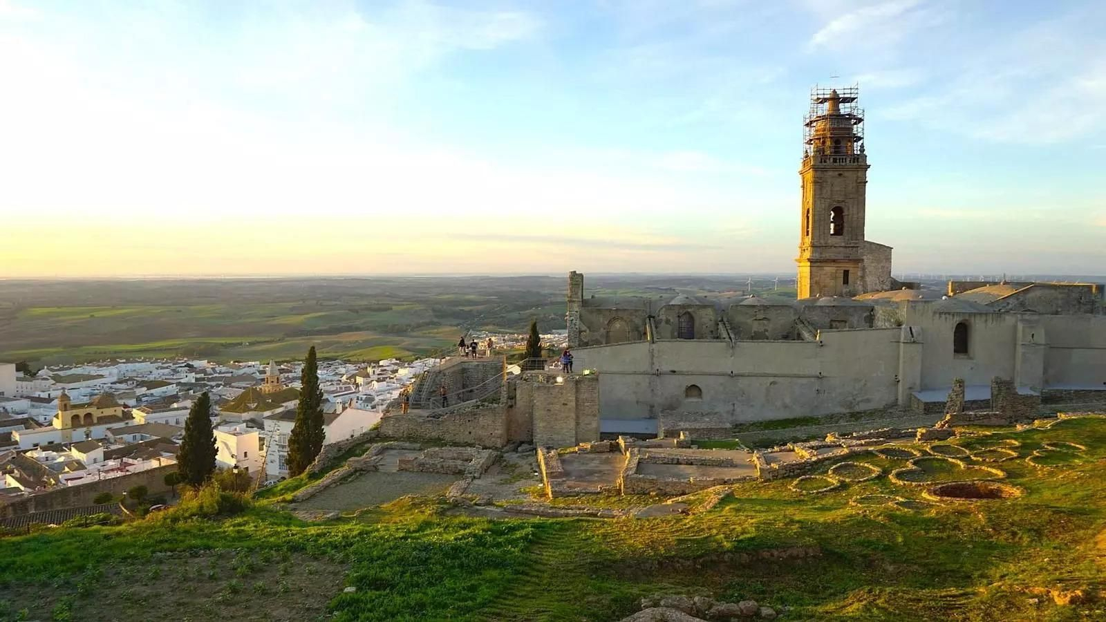 Atardecer desde el Cerro del Castillo en Medina Sidonia.