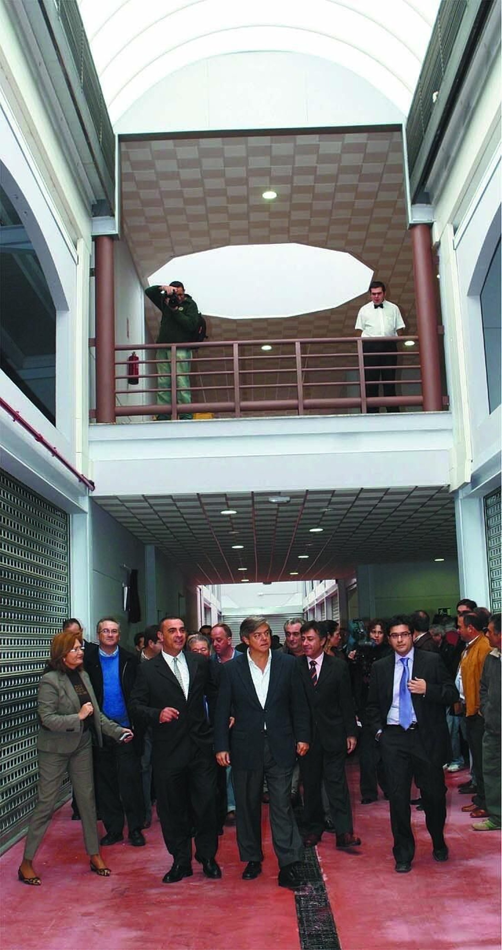 La inauguración de Mercalínea. La inauguración de Mercalínea.