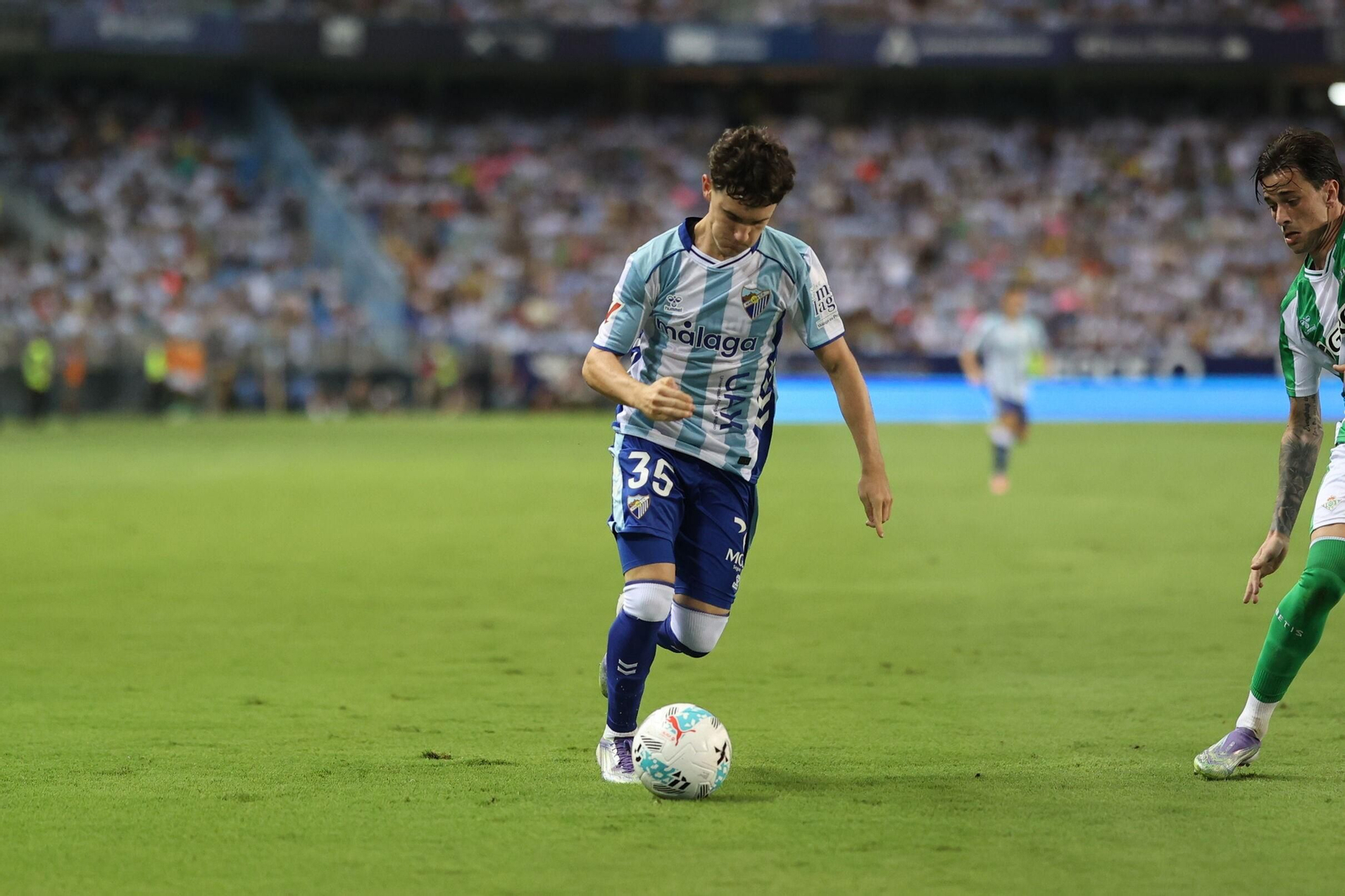 Las mejores fotos del Málaga-Betis