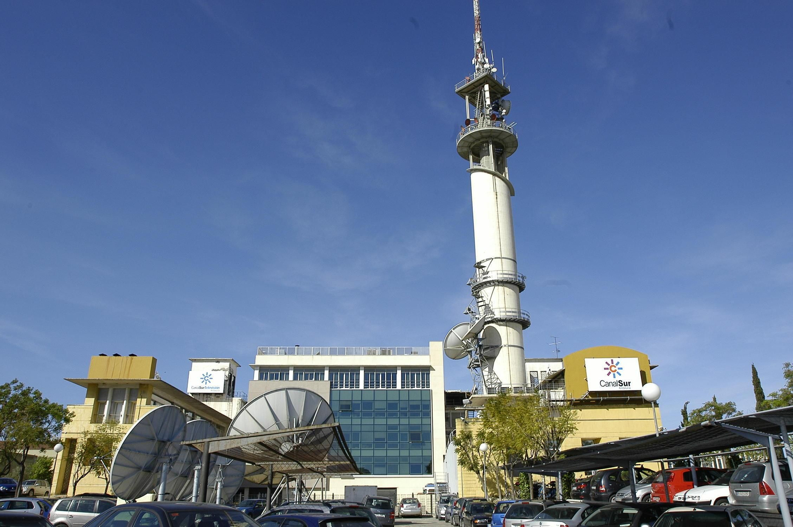 Instalaciones de RTVA en San Juan de Aznalfarache.