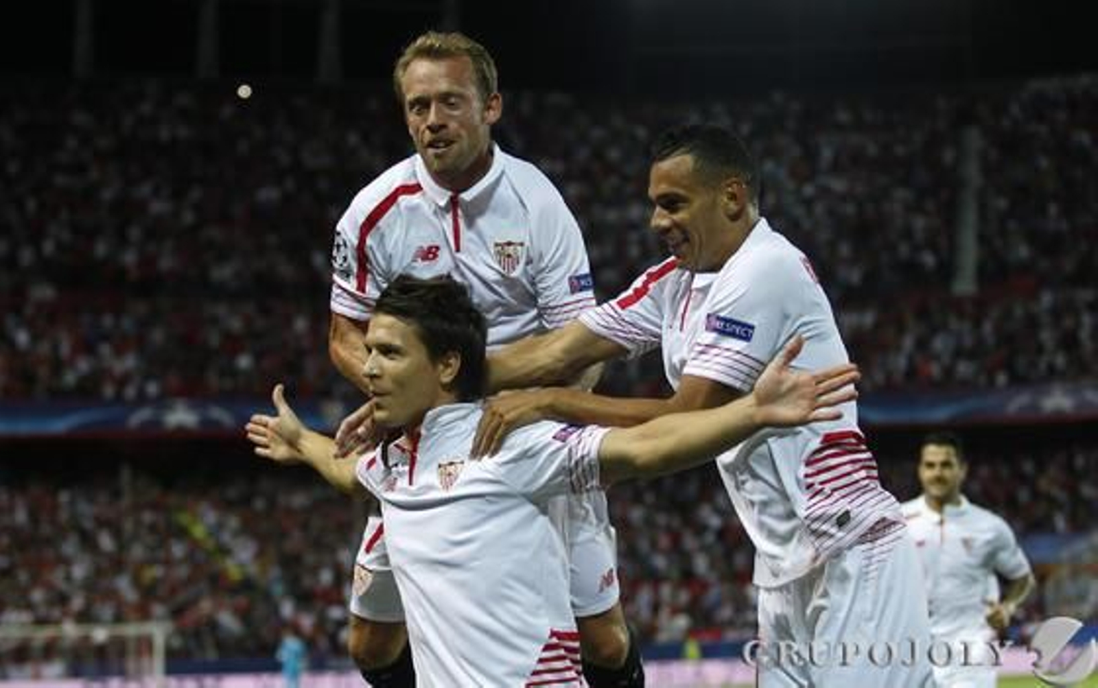 Las imágenes del Sevilla FC-Borussia Mönchengladbach