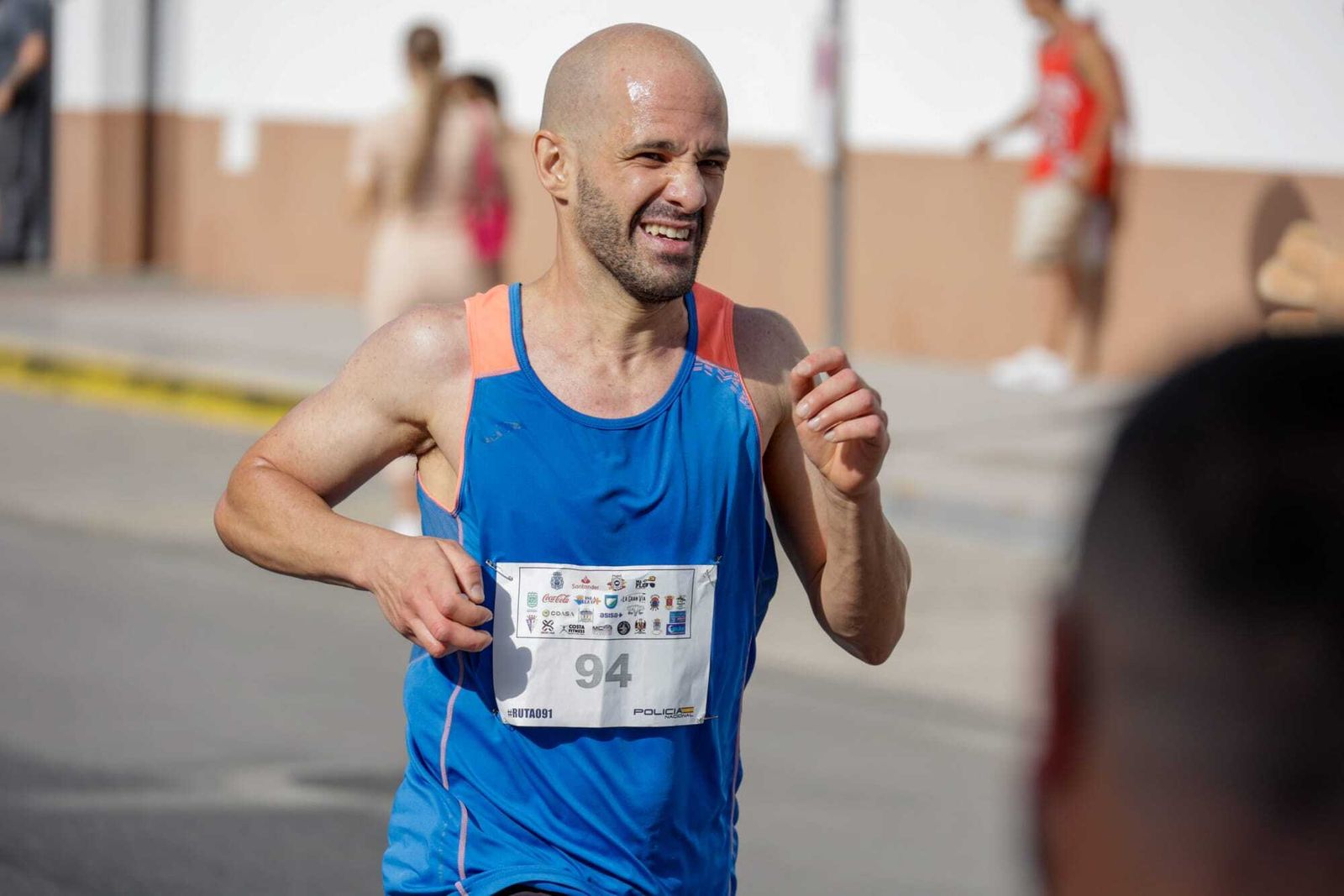 Las imágenes de la carrera Ruta 091 Kilómetros Solidarios celebrada en San Fernando
