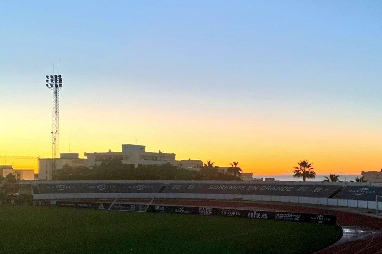 Perspectiva del estadio marbellí.