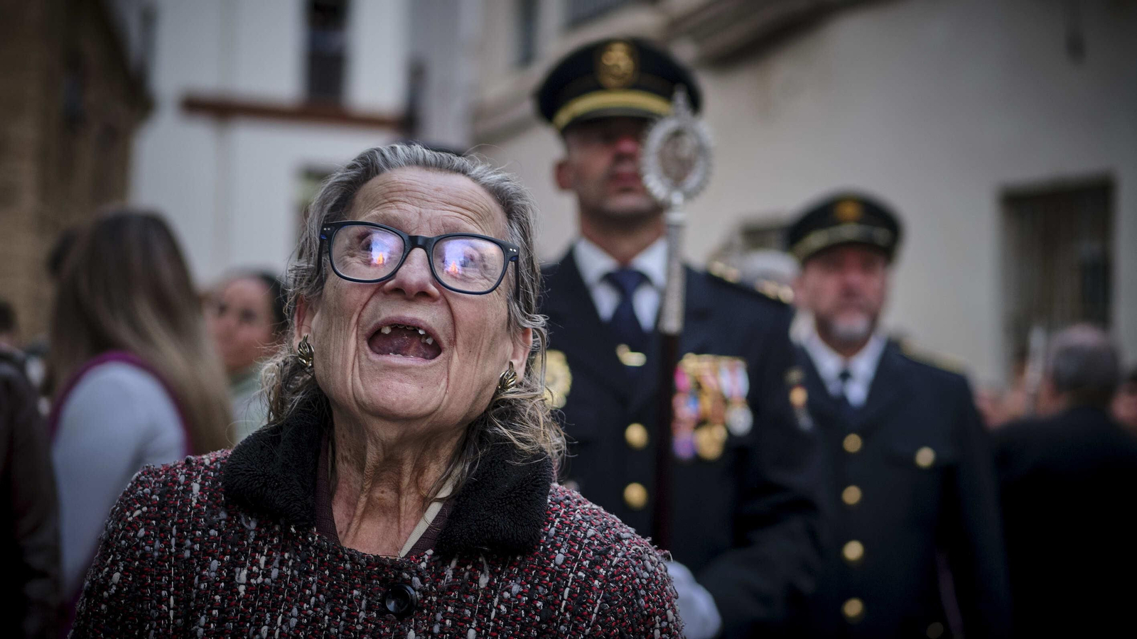 Nazareno de Santa María en la Semana Santa de Cádiz 2022